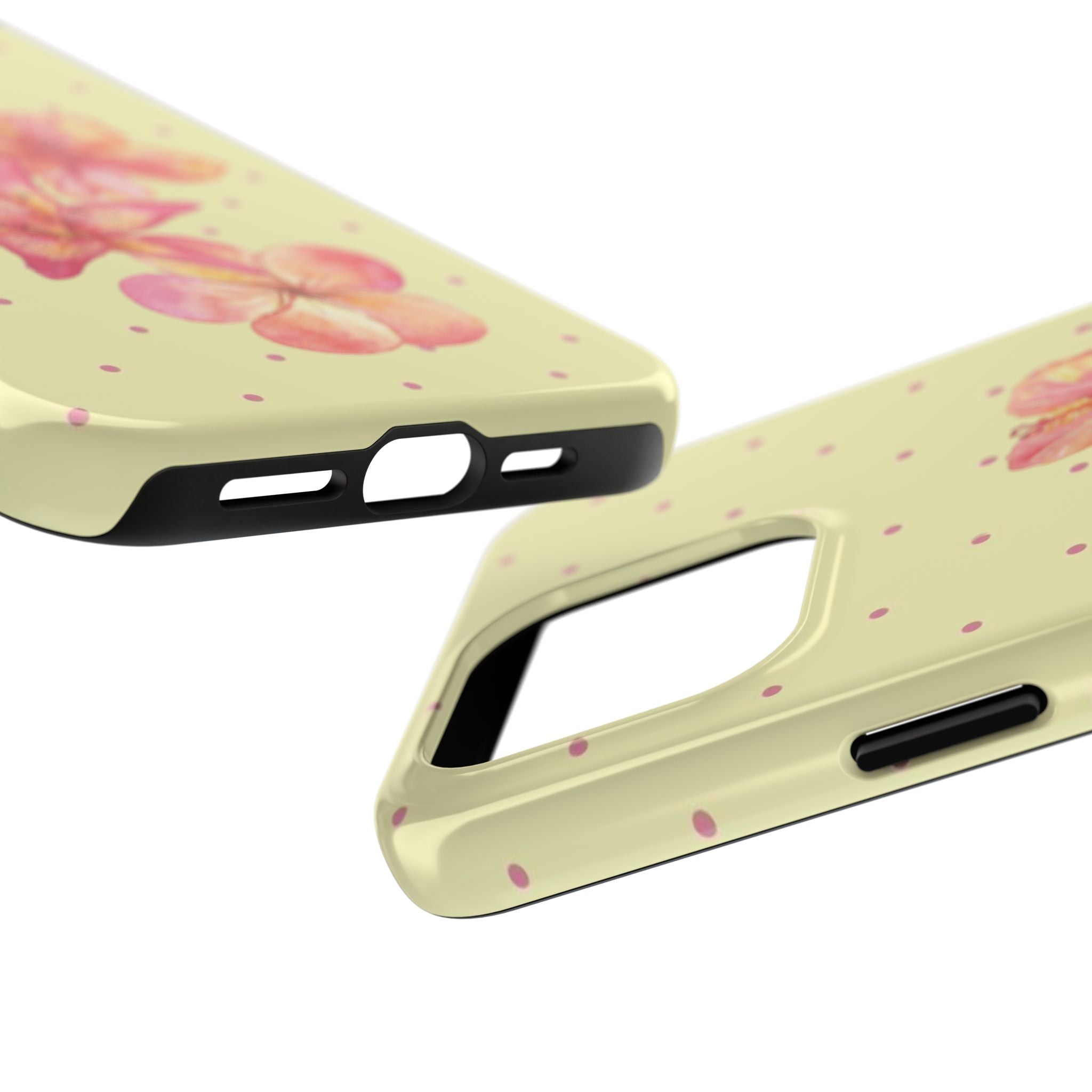Yellow Polka Dot- Phone Case