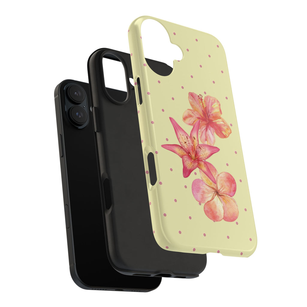 Yellow Polka Dot- Phone Case