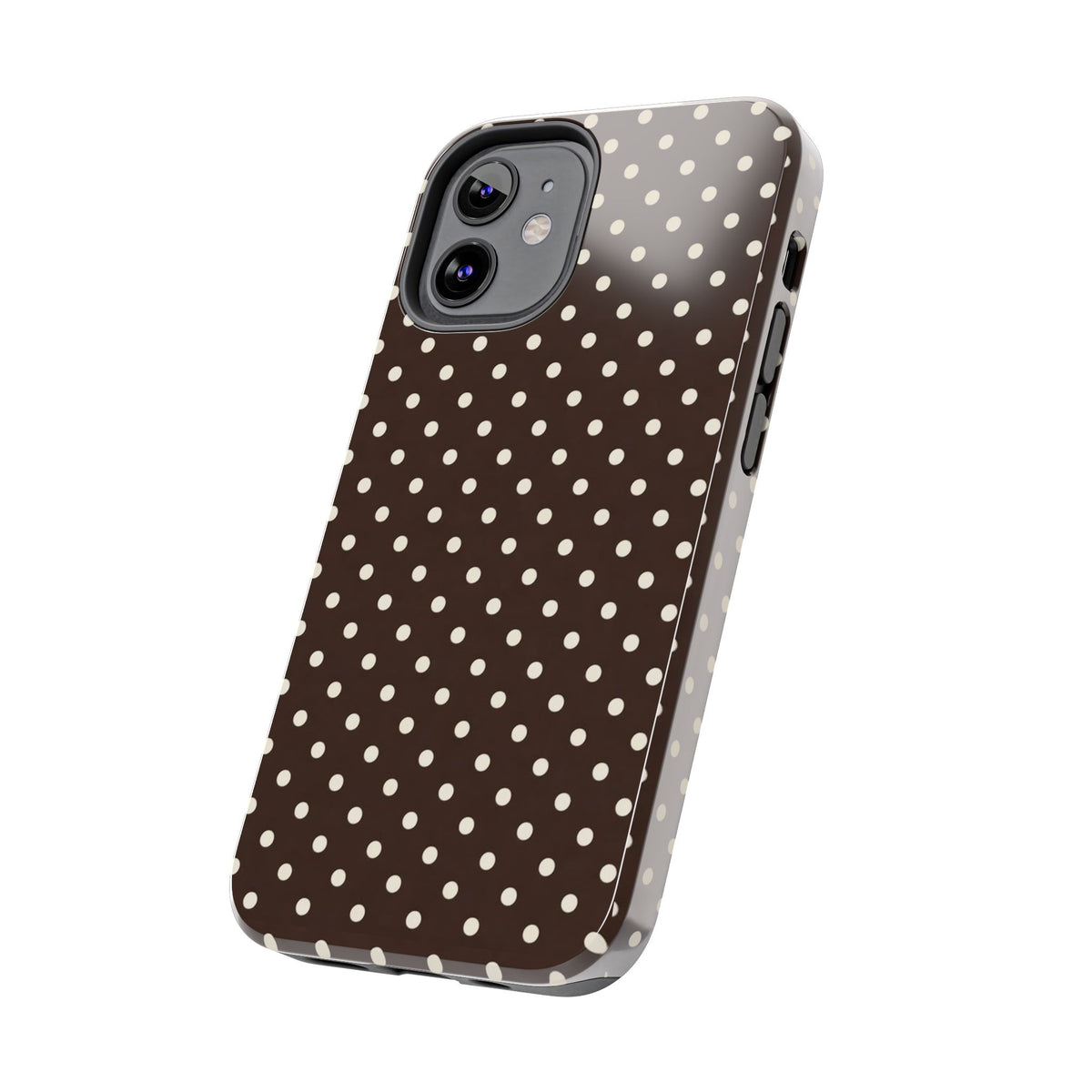 Brown Polka Dot - Phone Cases