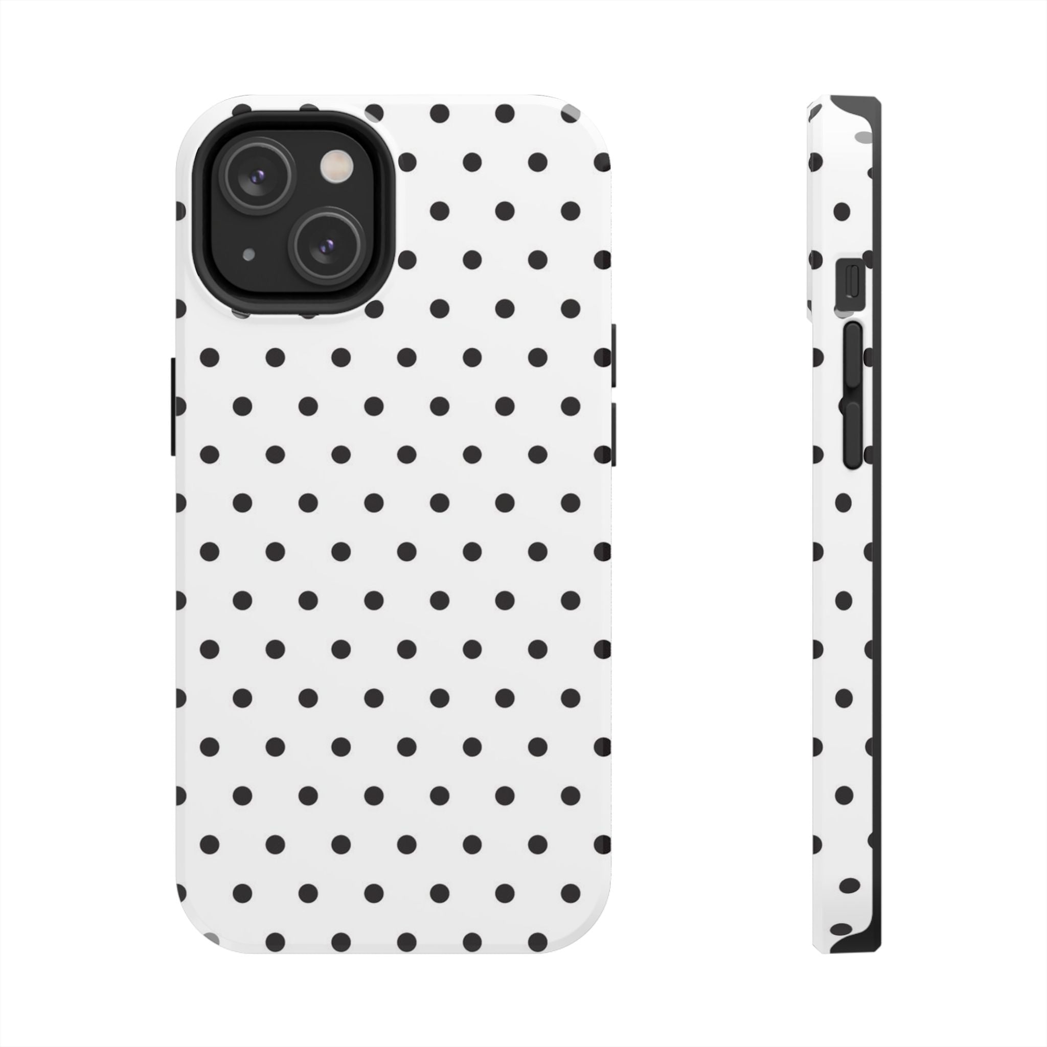 White Polka Dot Phone Case