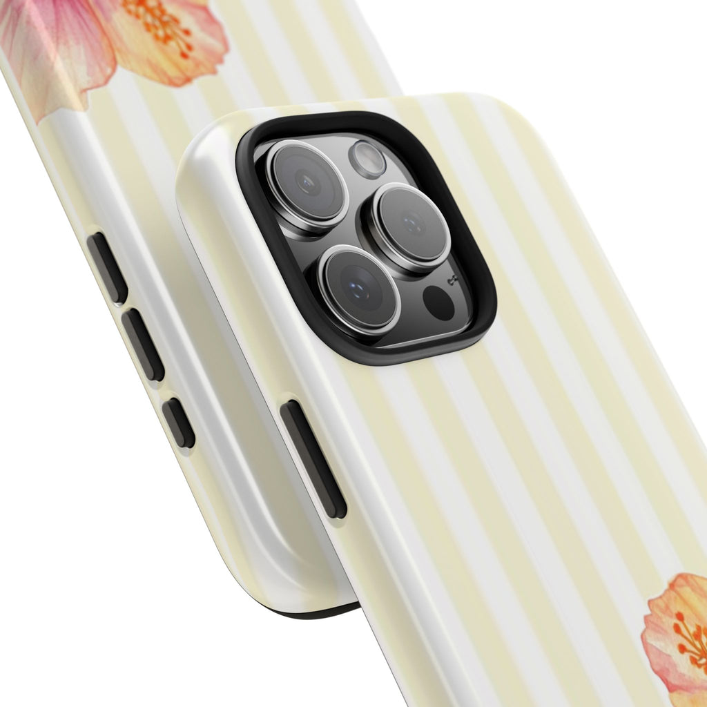 Yellow Stripe- Phone Case