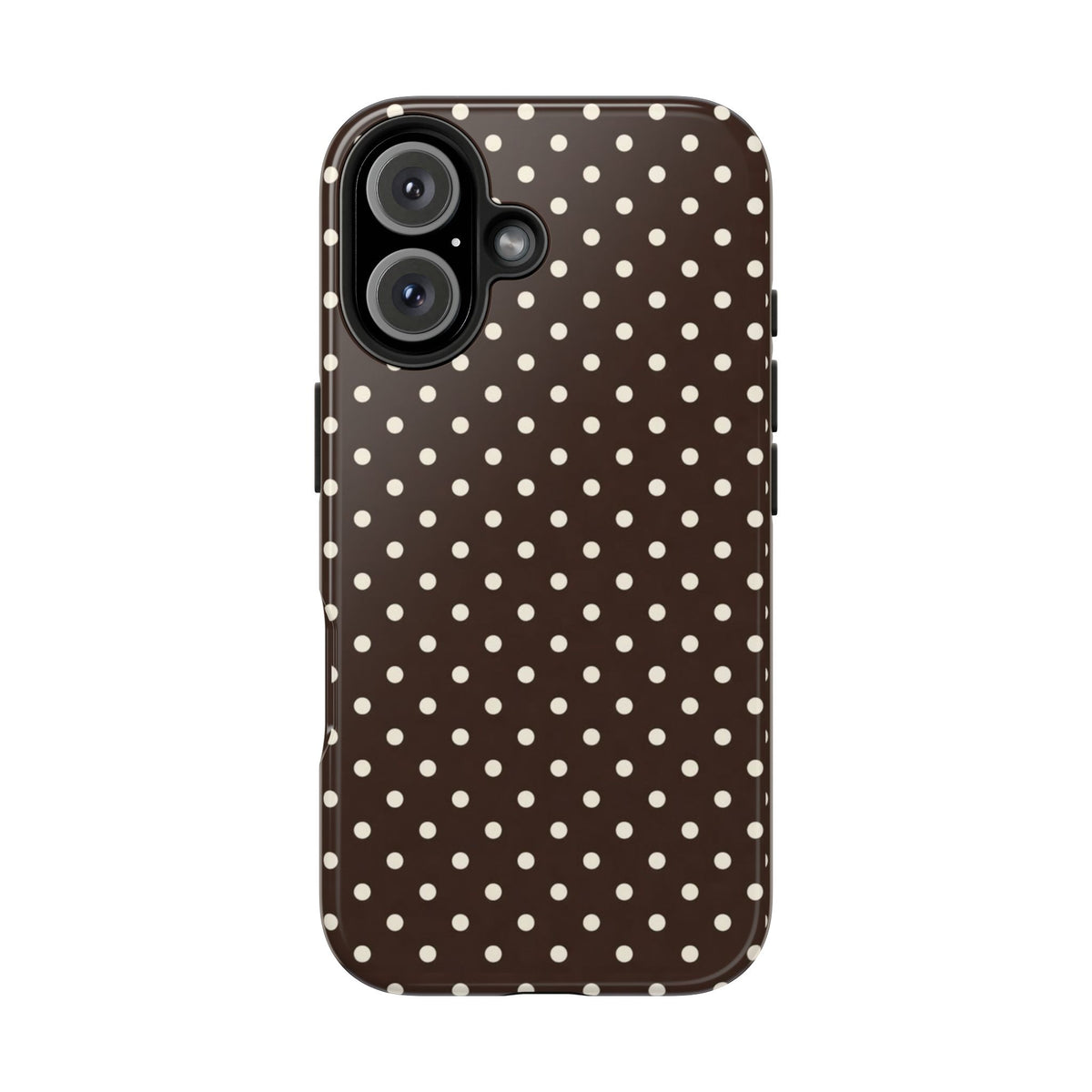 Brown Polka Dot - Phone Cases