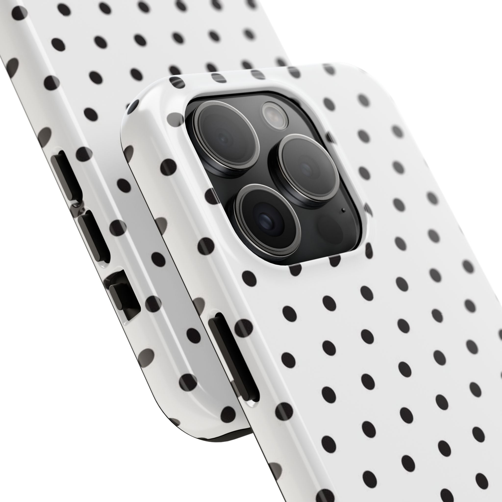 White Polka Dot Phone Case