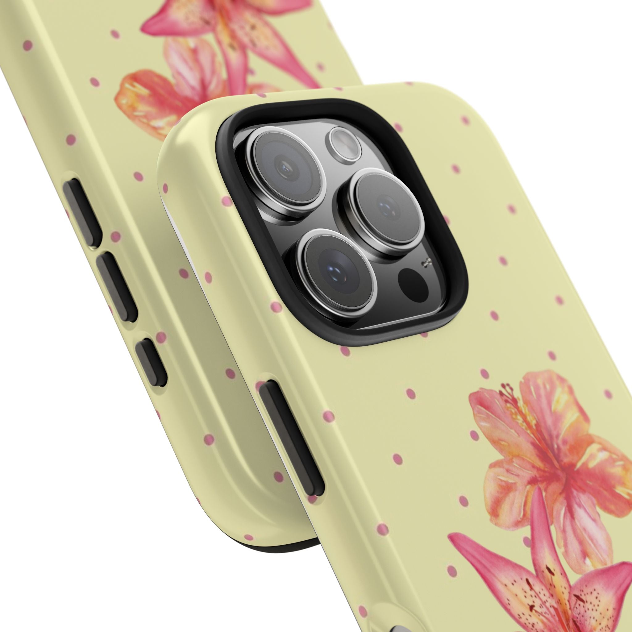 Yellow Polka Dot- Phone Case