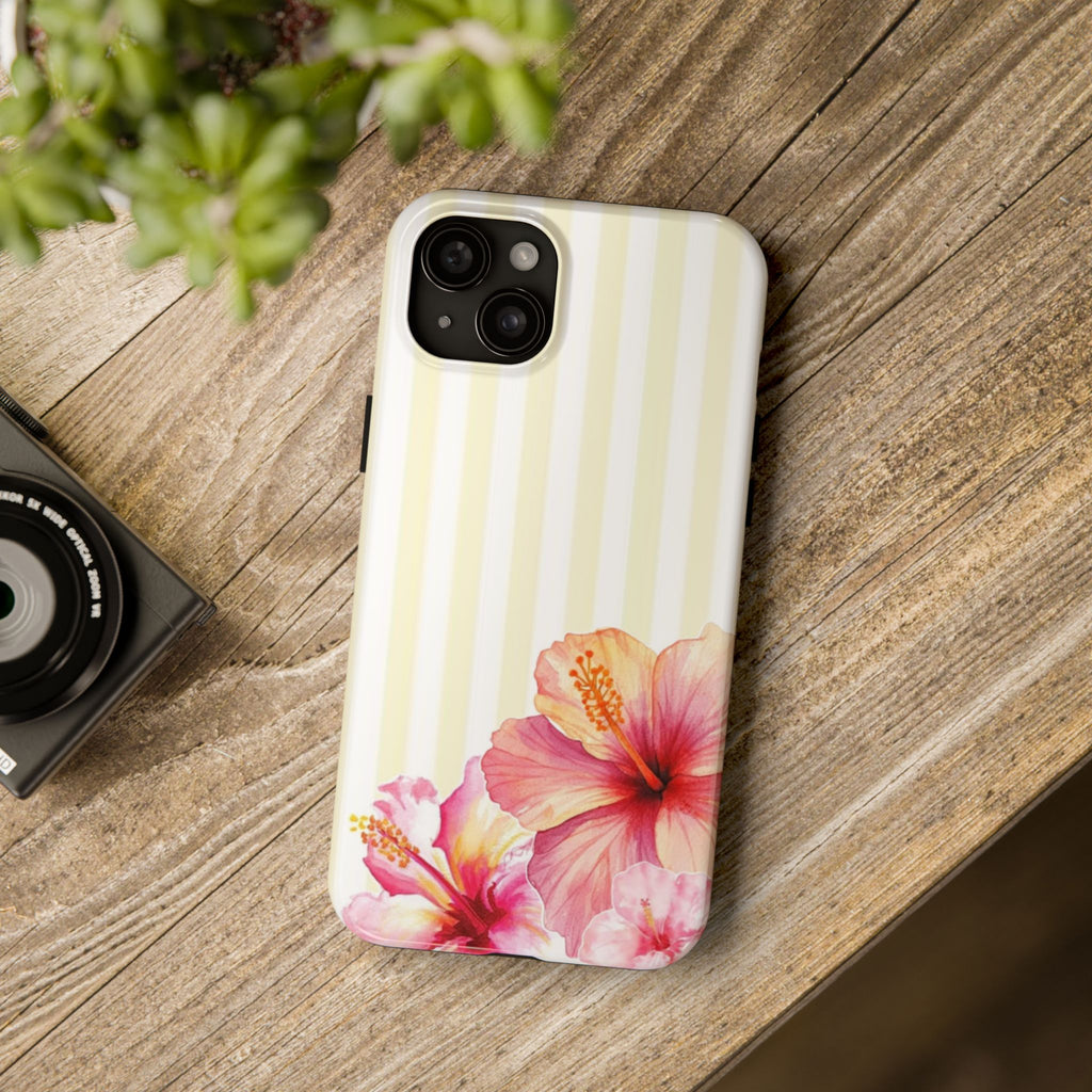 Yellow Stripe- Phone Case