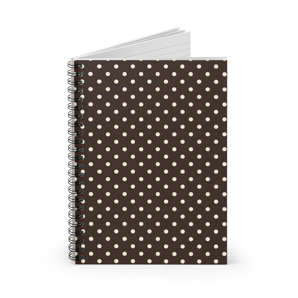 Brown Polka Dot - Notebook