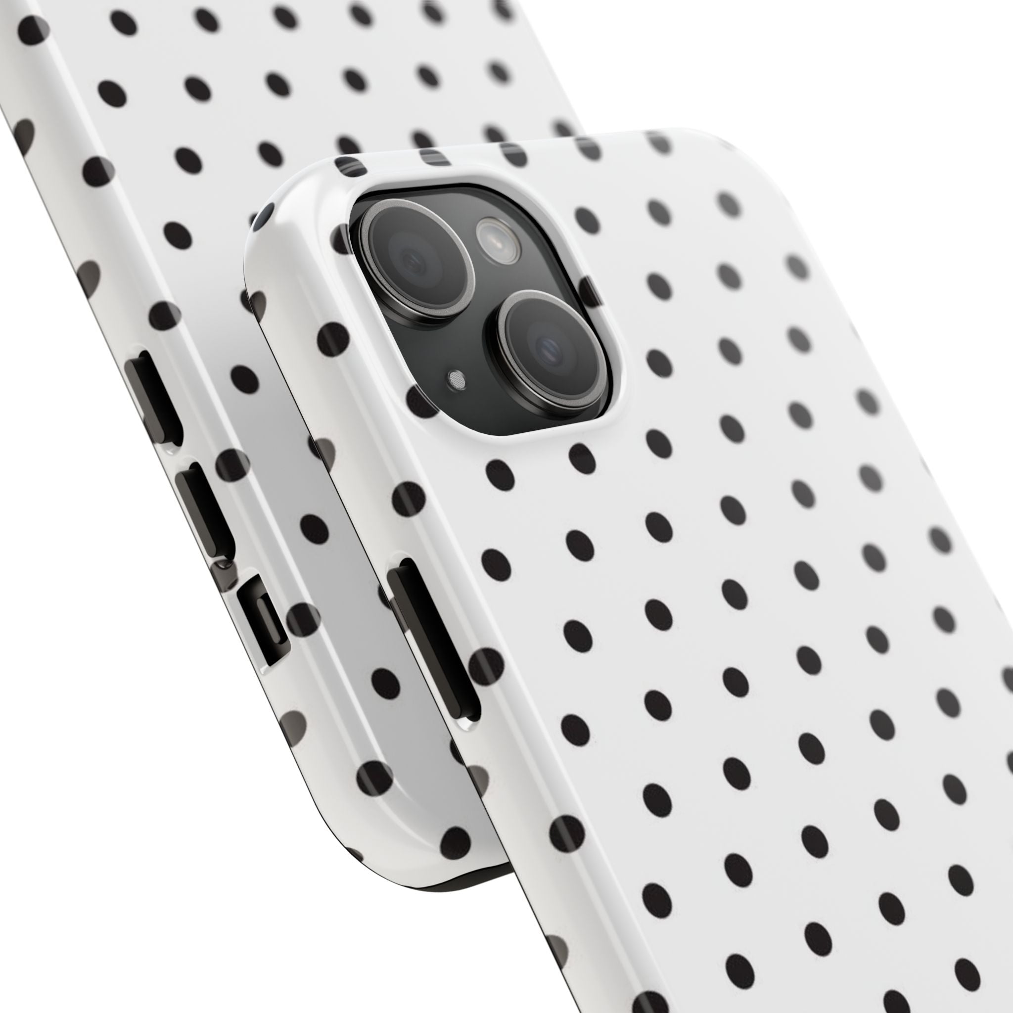 White Polka Dot Phone Case