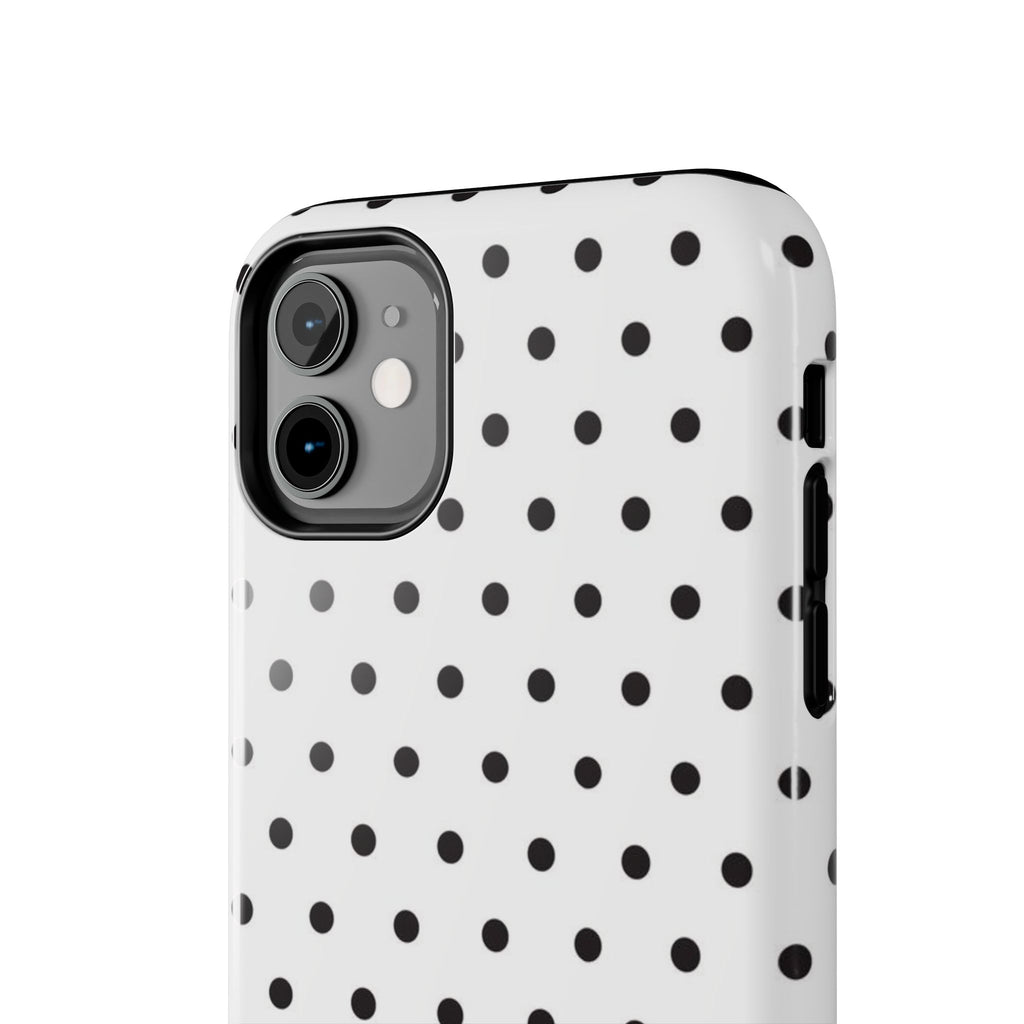 White Polka Dot Phone Case
