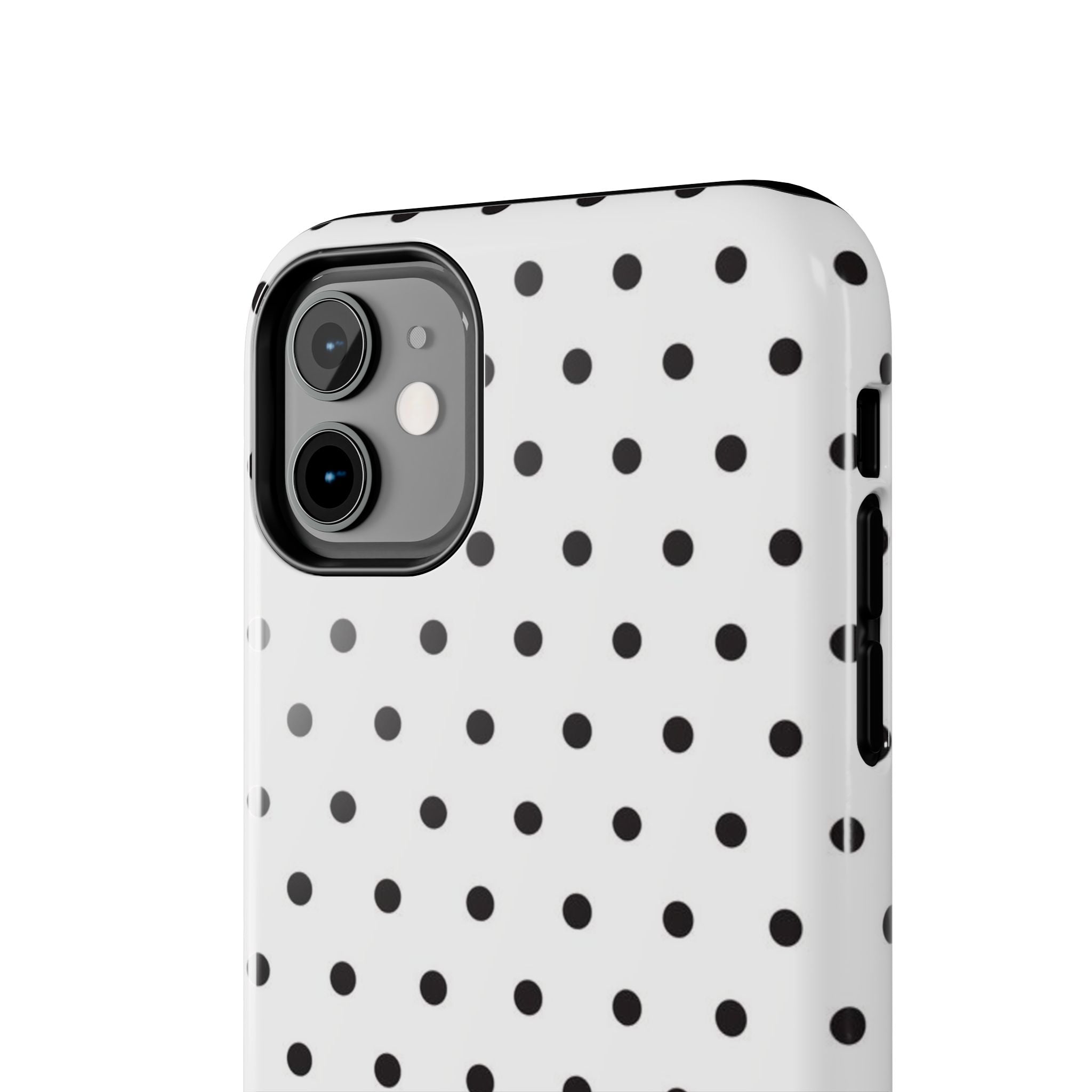 White Polka Dot Phone Case