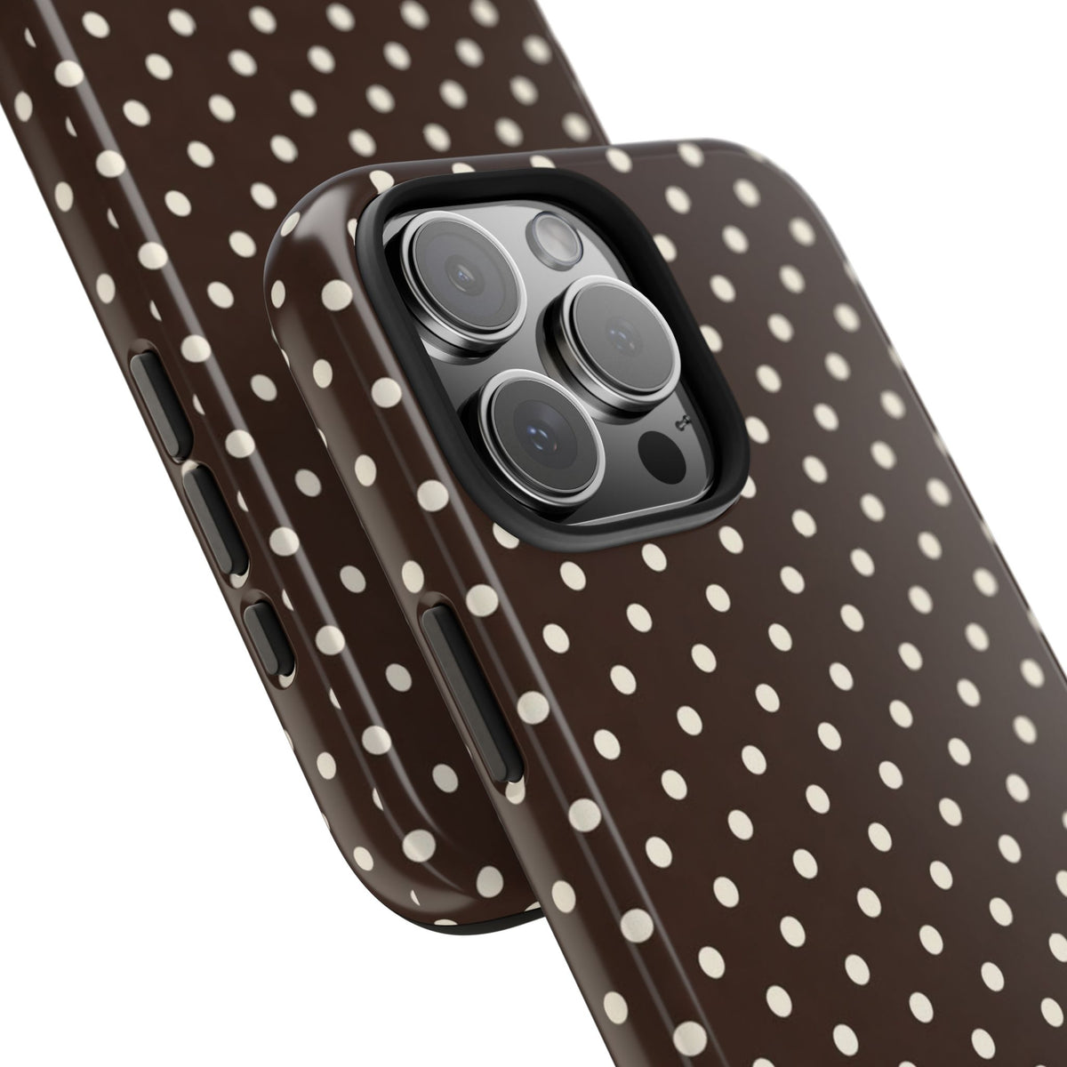 Brown Polka Dot - Phone Cases