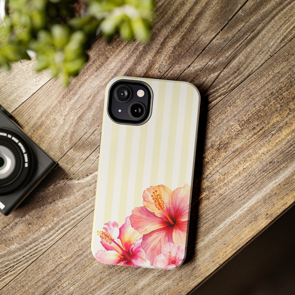Yellow Stripe- Phone Case