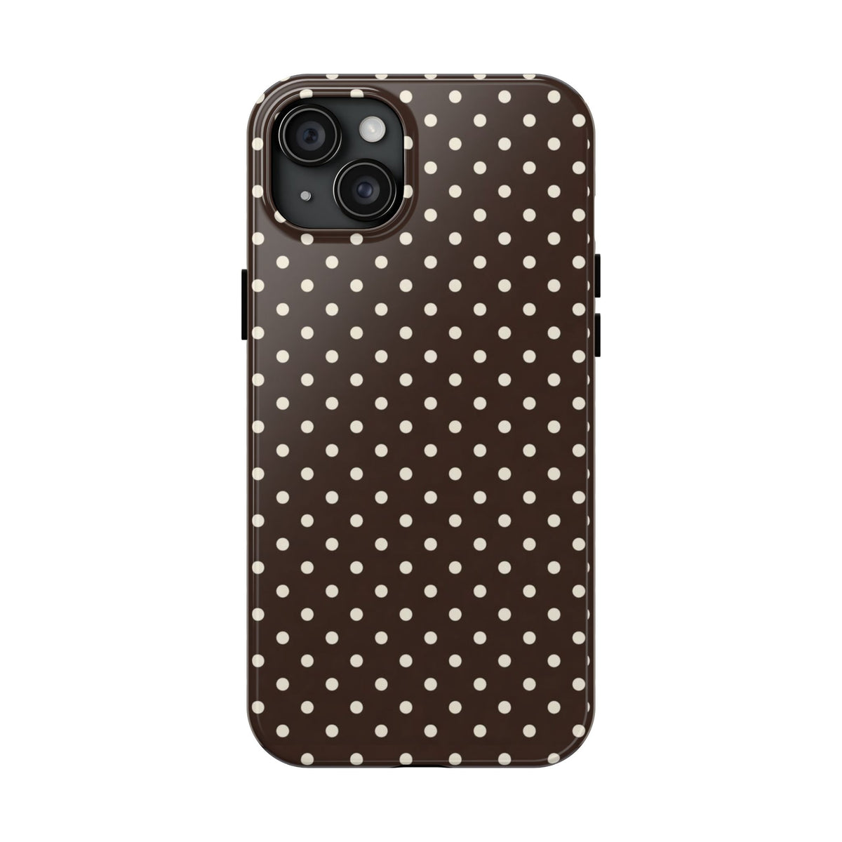 Brown Polka Dot - Phone Cases