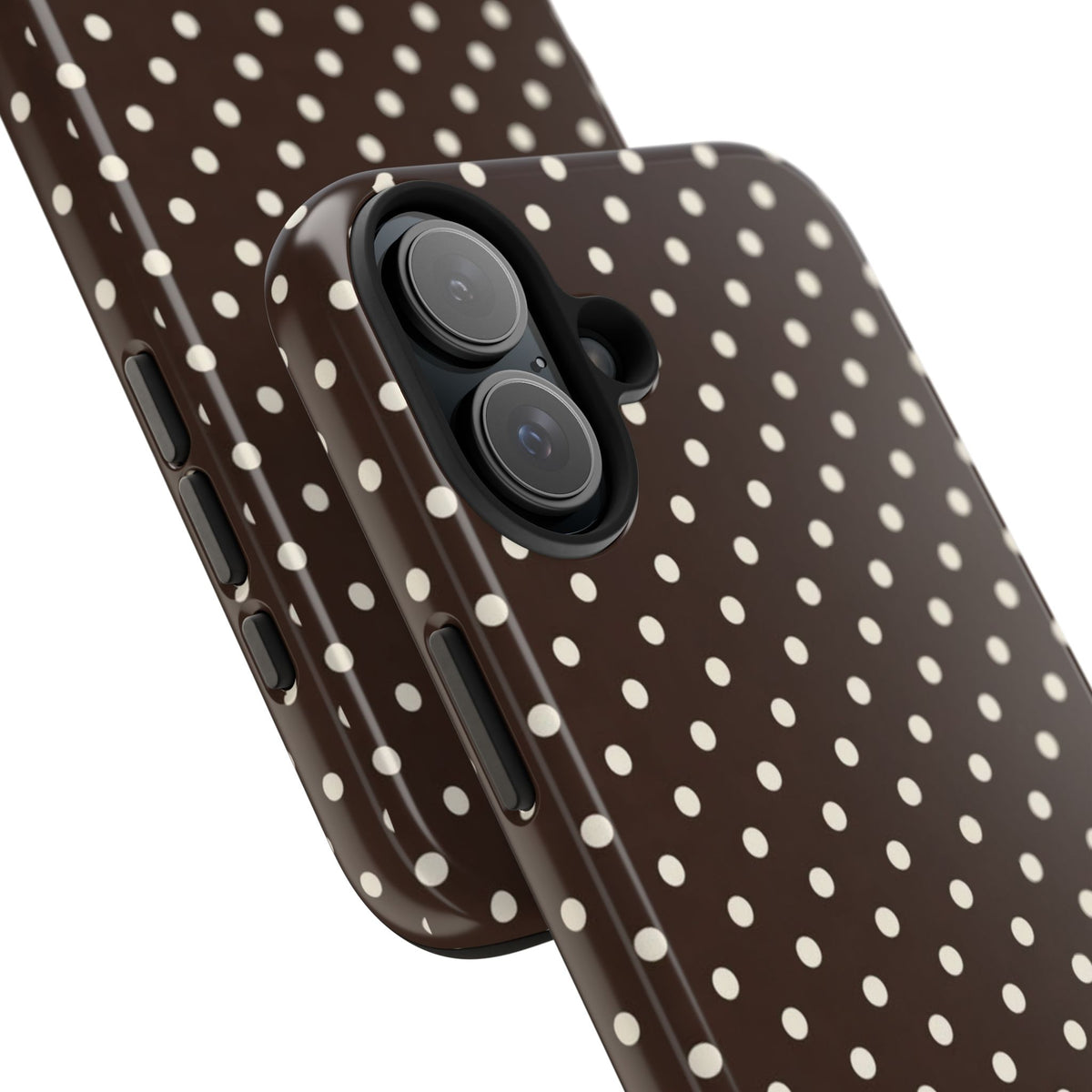 Brown Polka Dot - Phone Cases