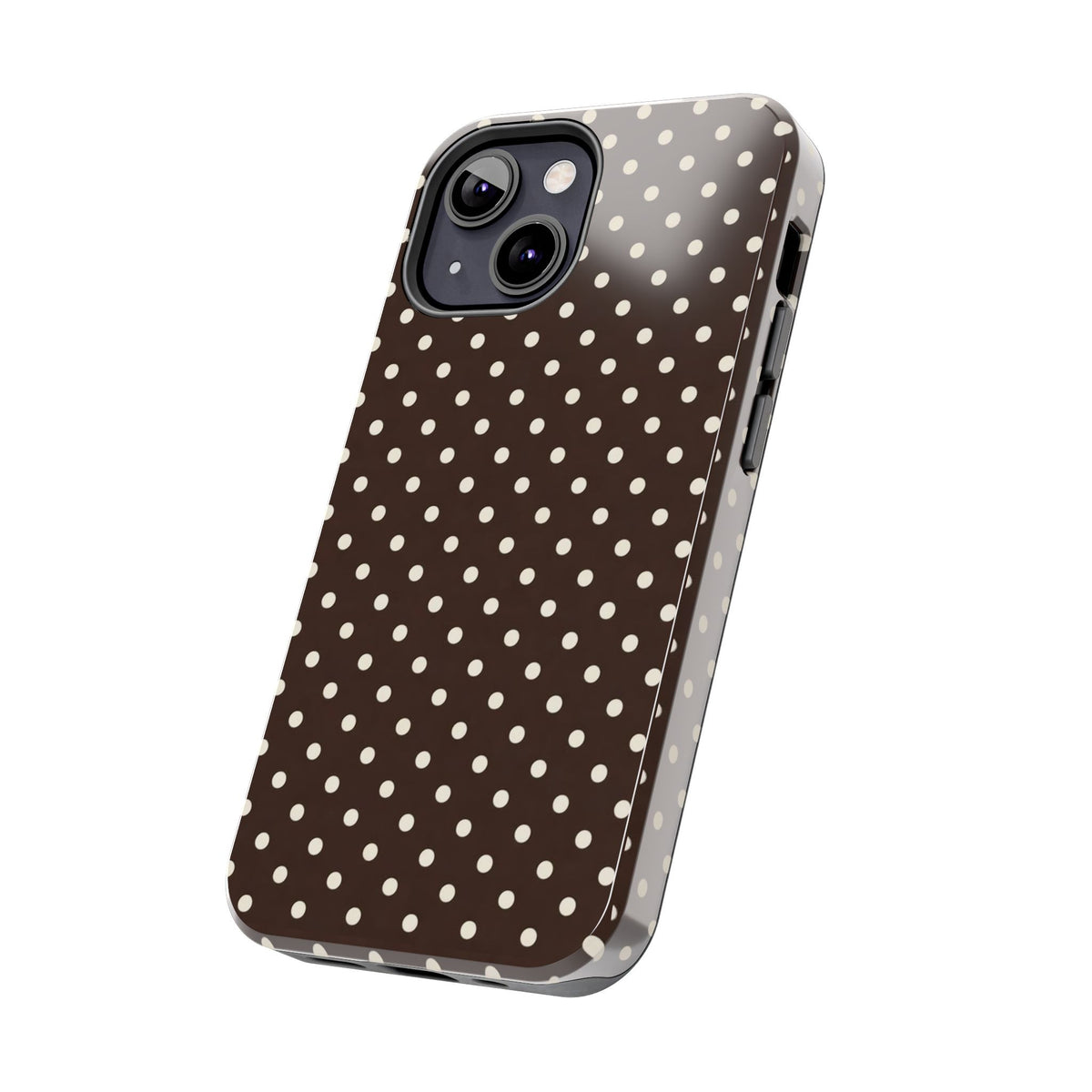 Brown Polka Dot - Phone Cases