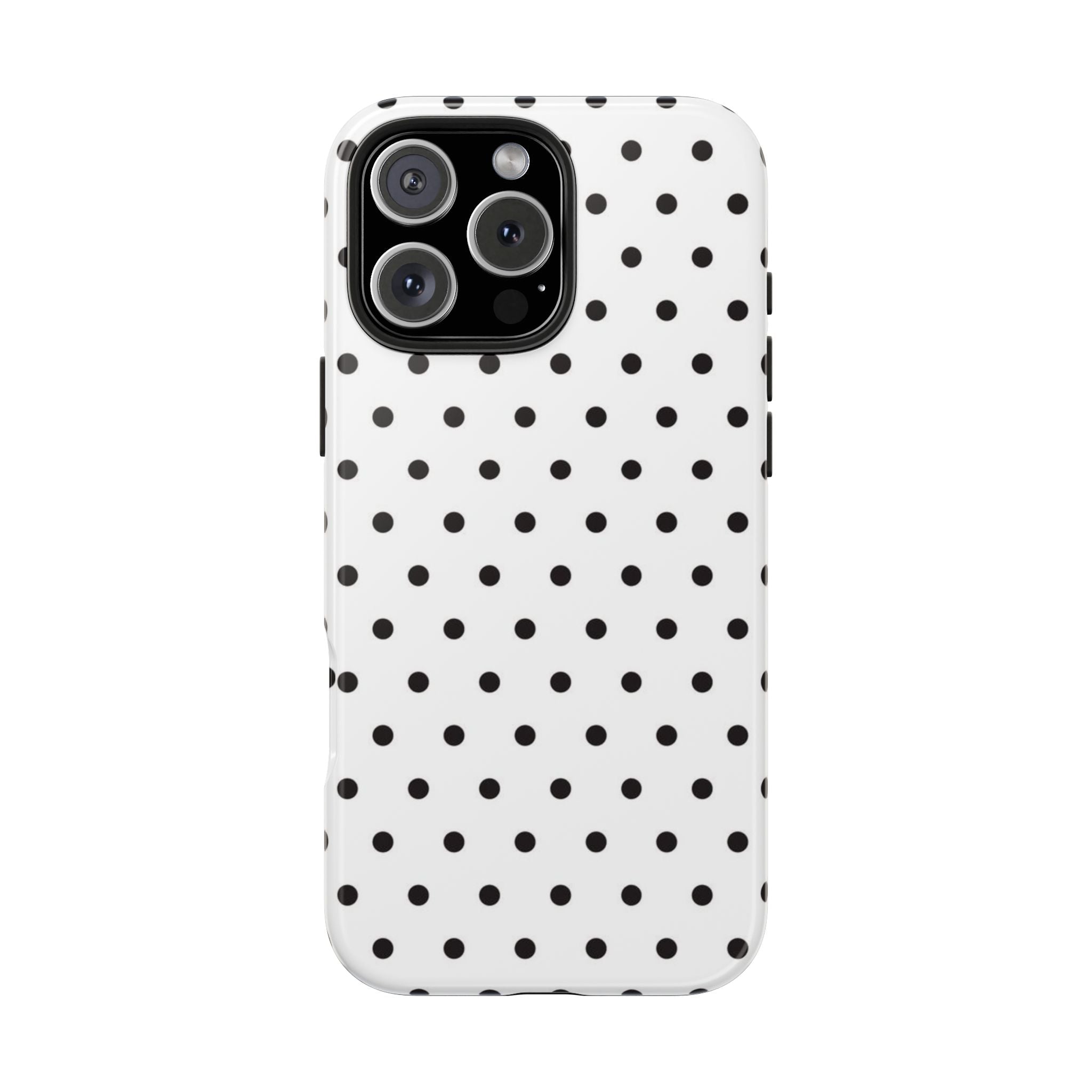 White Polka Dot Phone Case