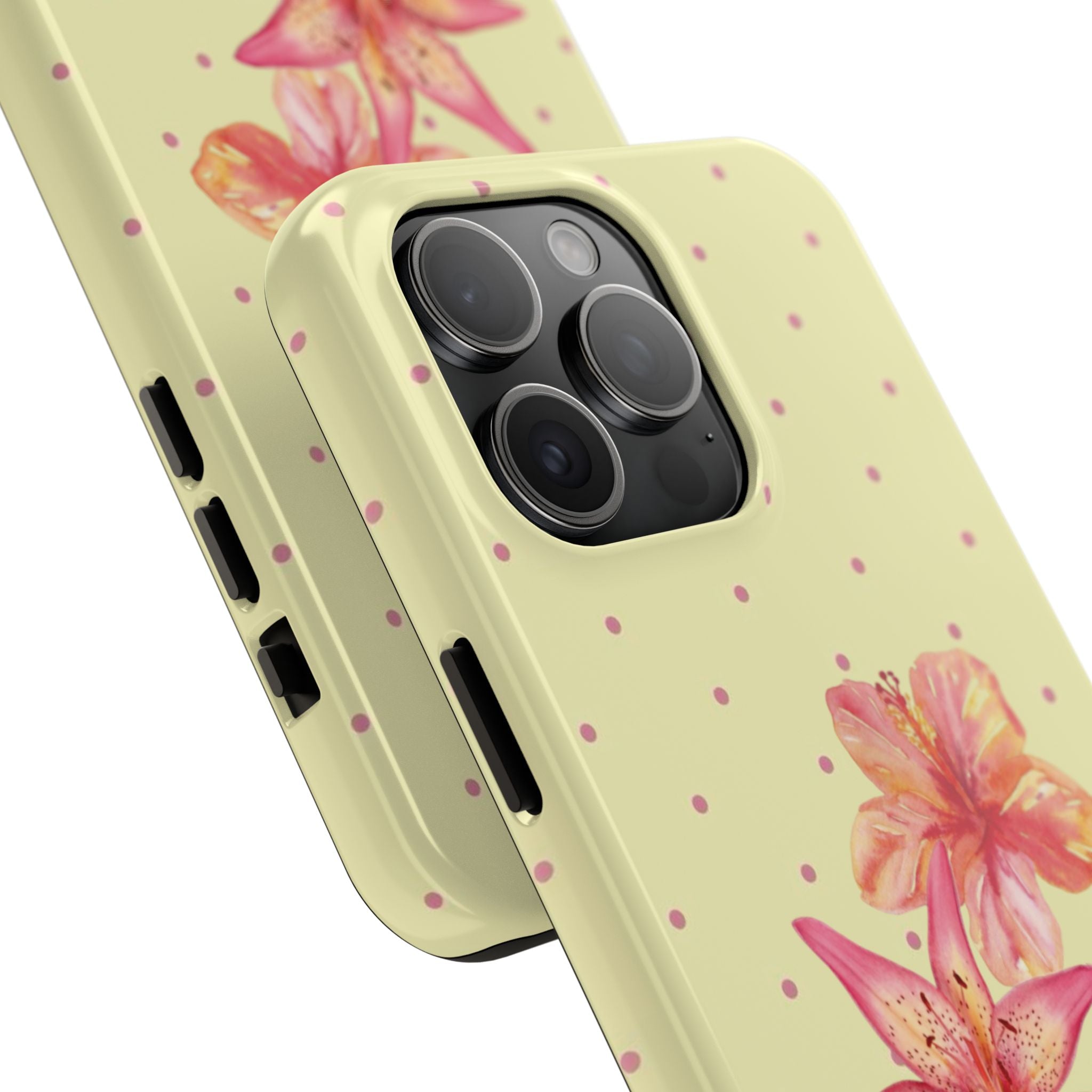 Yellow Polka Dot- Phone Case