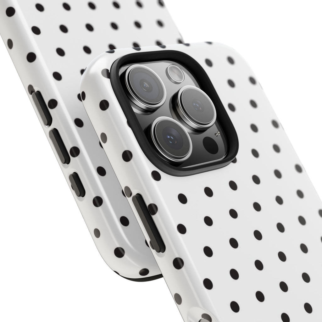 White Polka Dot Phone Case
