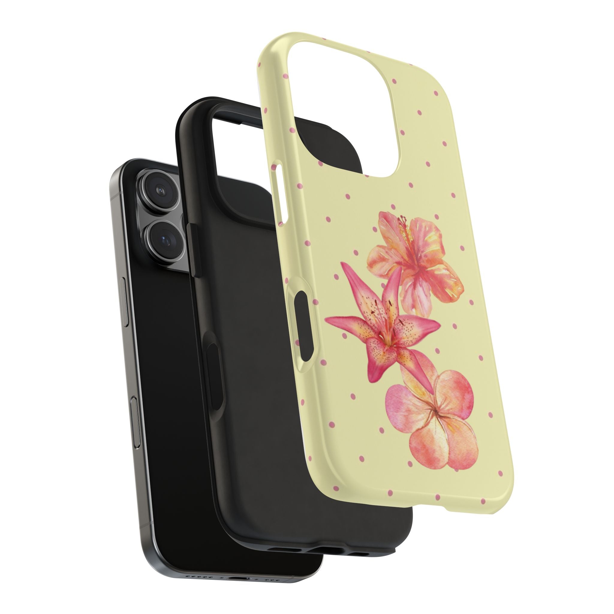 Yellow Polka Dot- Phone Case