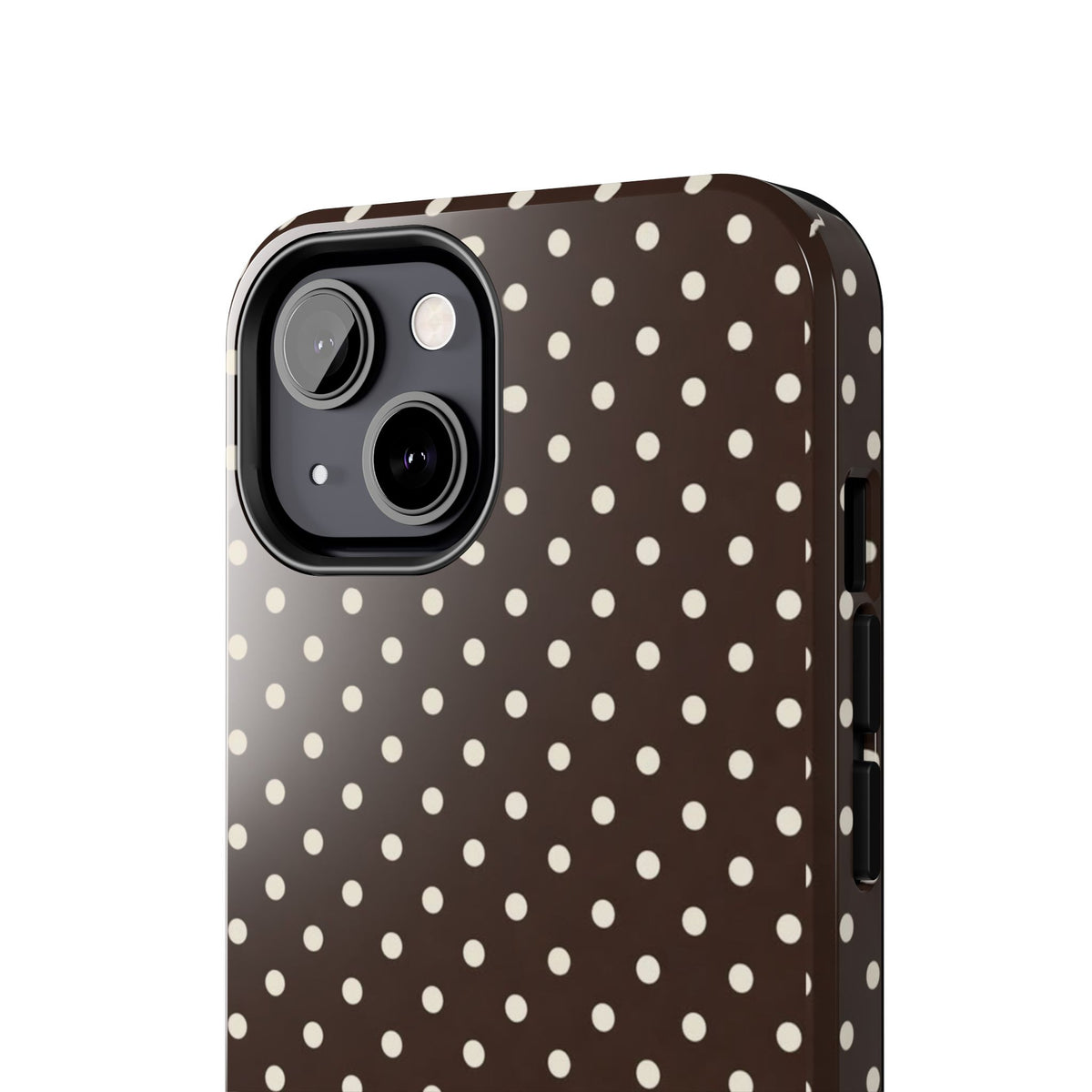 Brown Polka Dot - Phone Cases