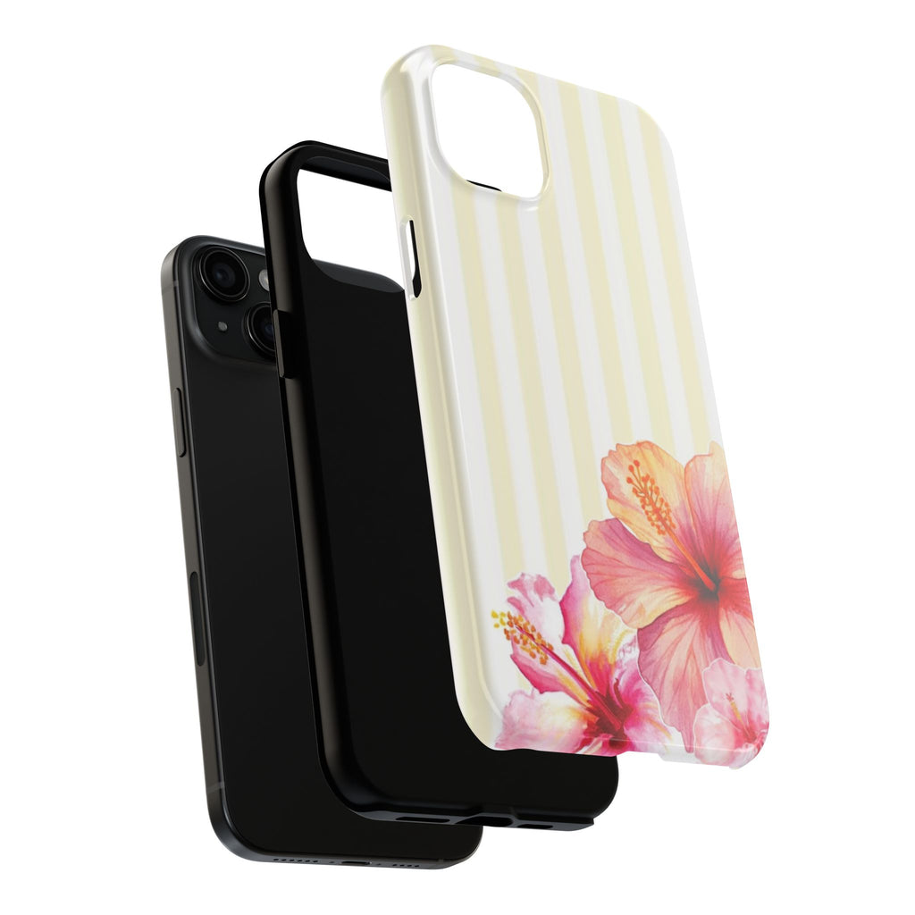 Yellow Stripe- Phone Case