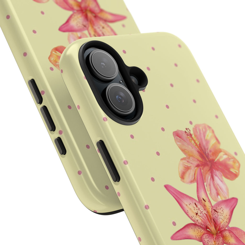 Yellow Polka Dot- Phone Case
