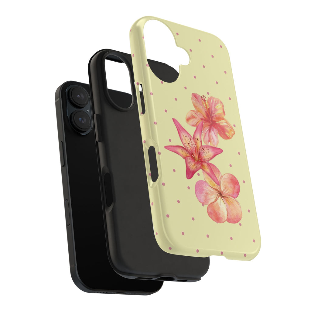 Yellow Polka Dot- Phone Case