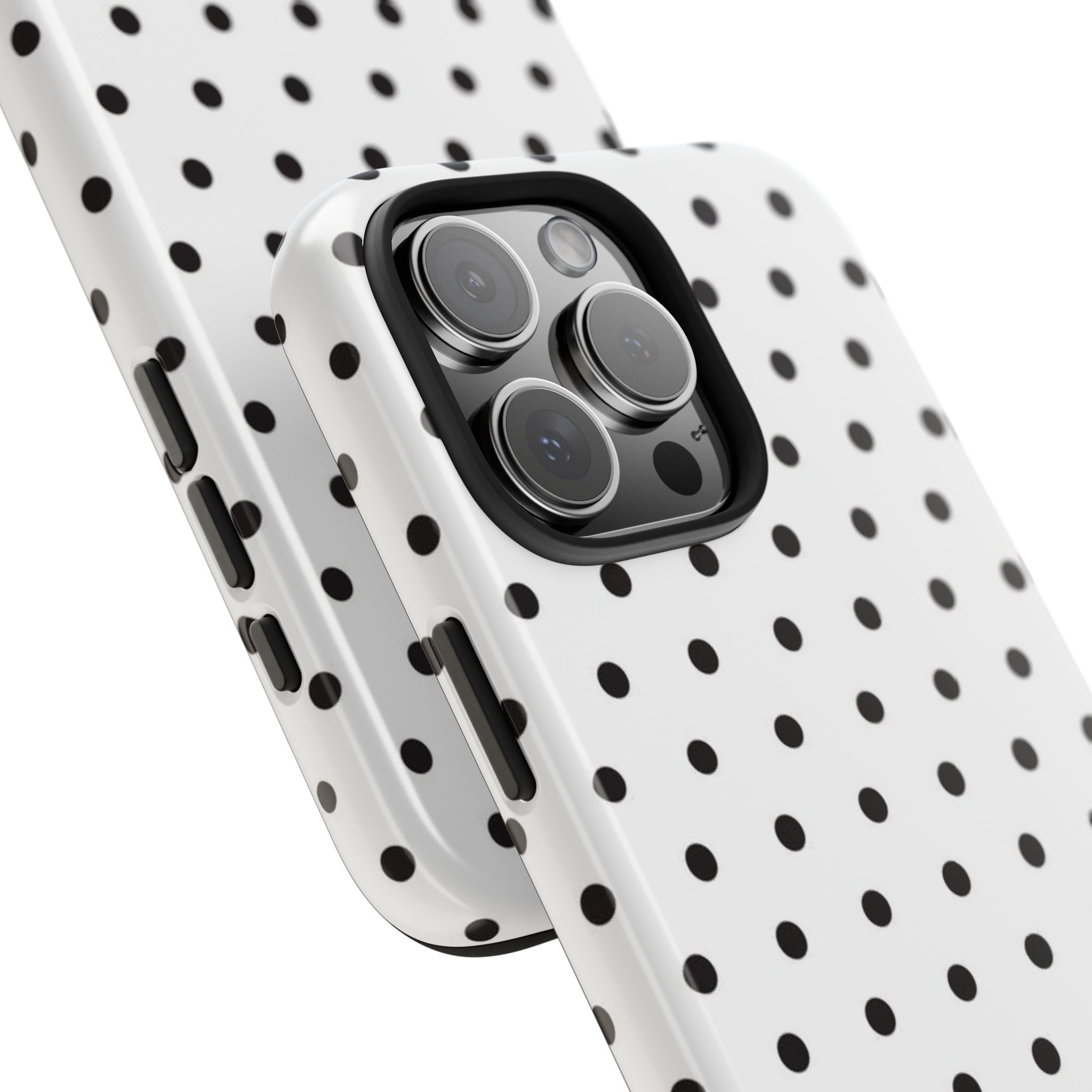 White Polka Dot Phone Case
