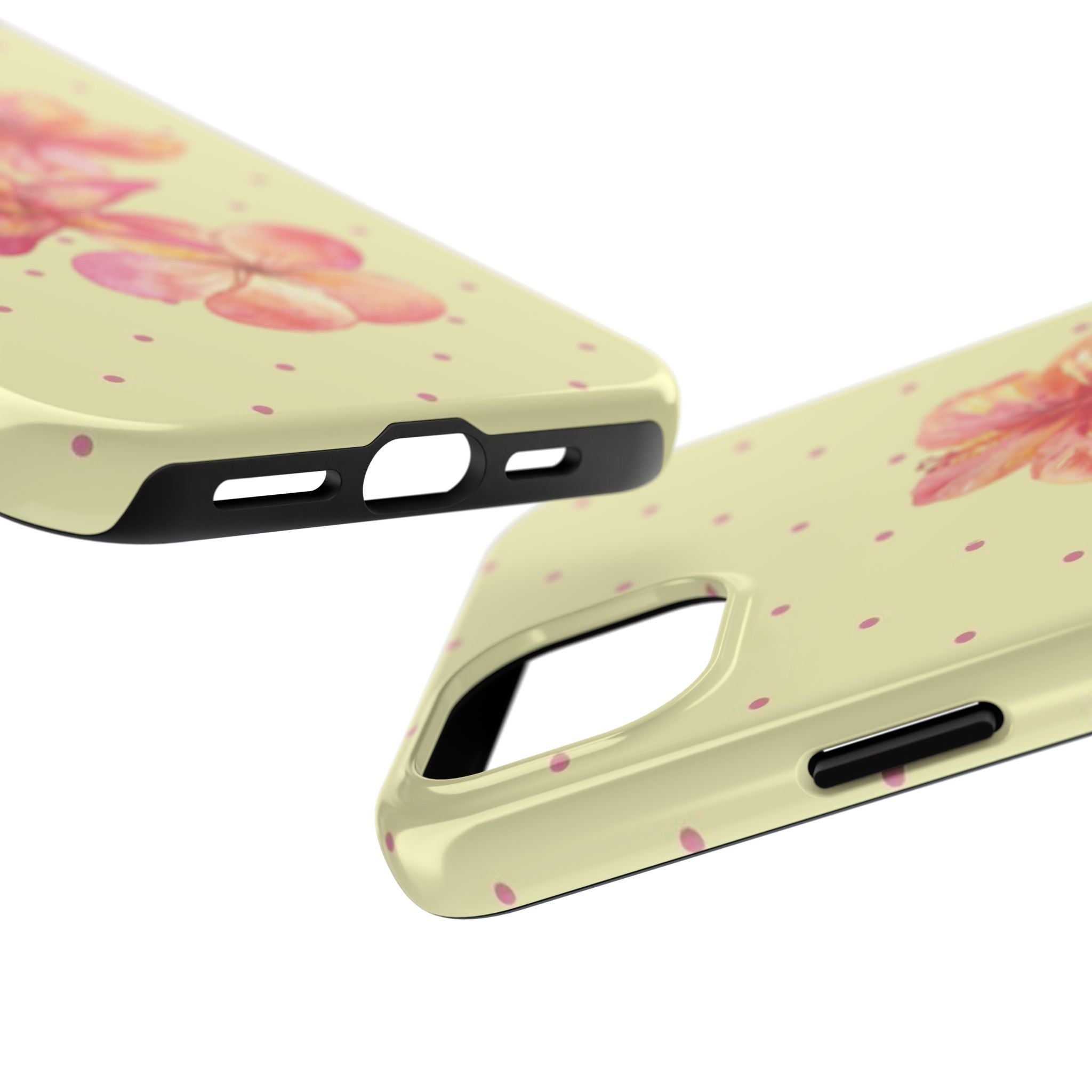 Yellow Polka Dot- Phone Case