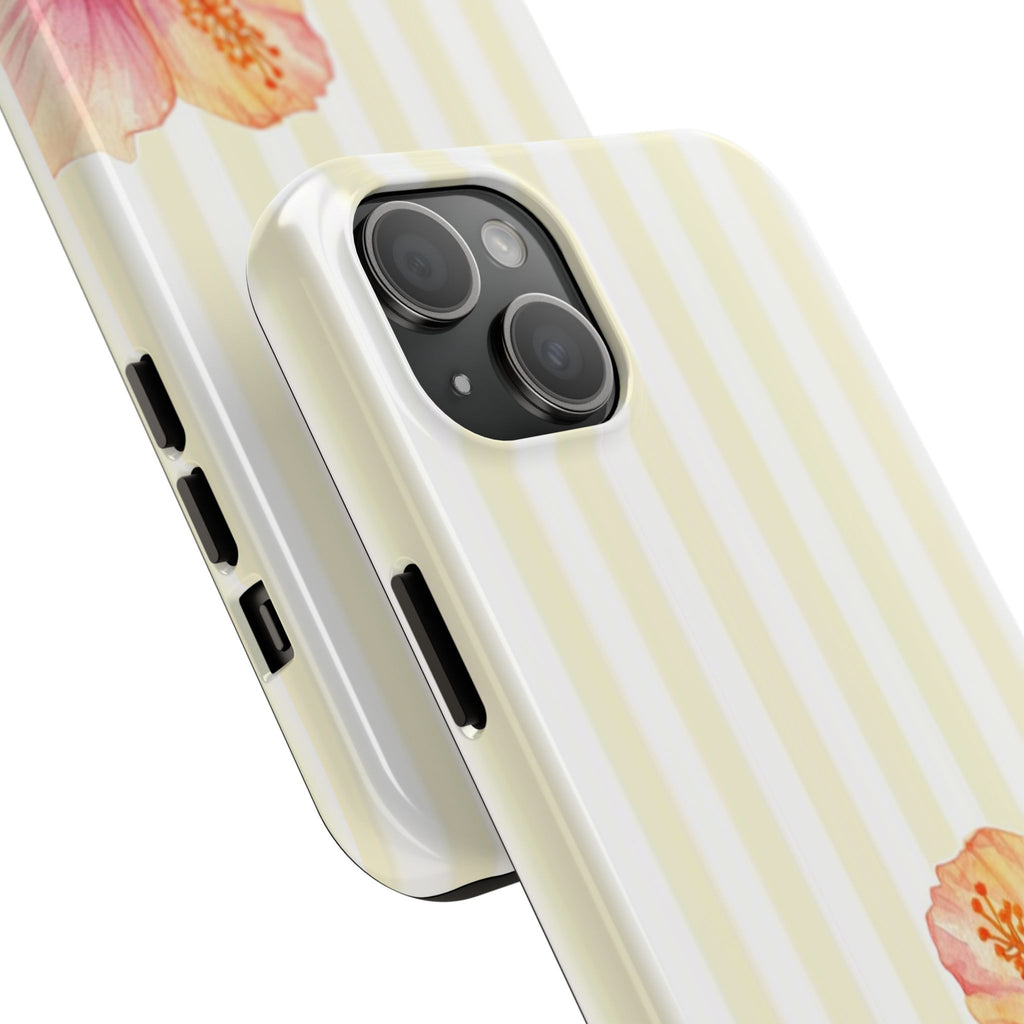 Yellow Stripe- Phone Case