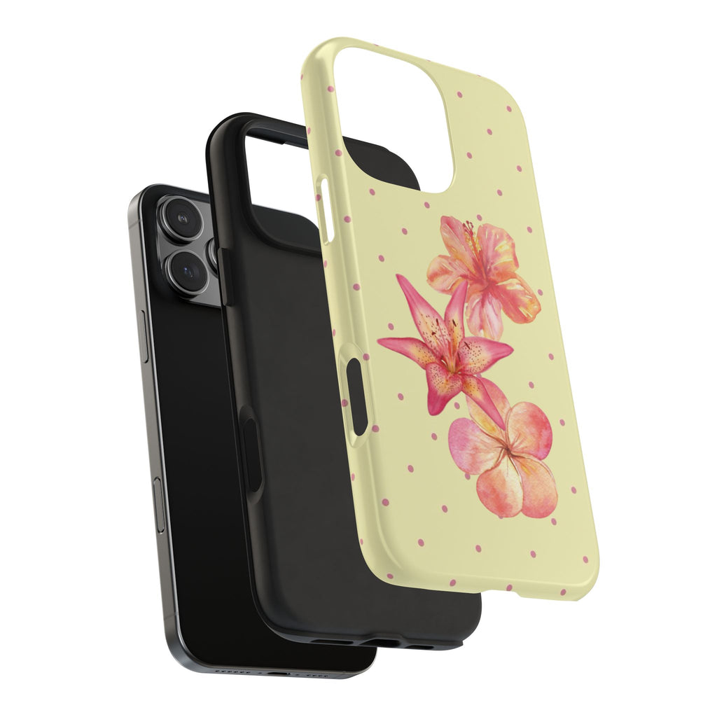Yellow Polka Dot- Phone Case