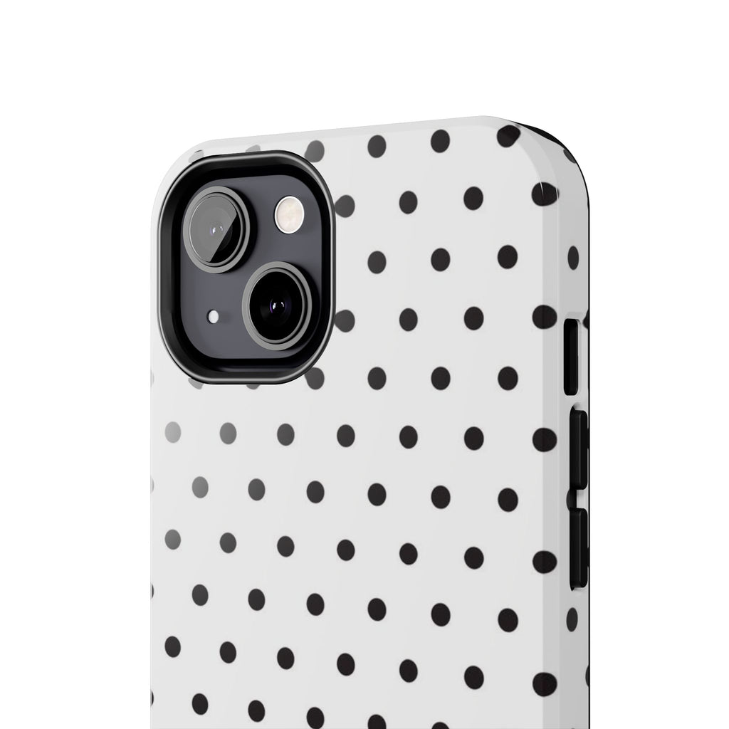 White Polka Dot Phone Case