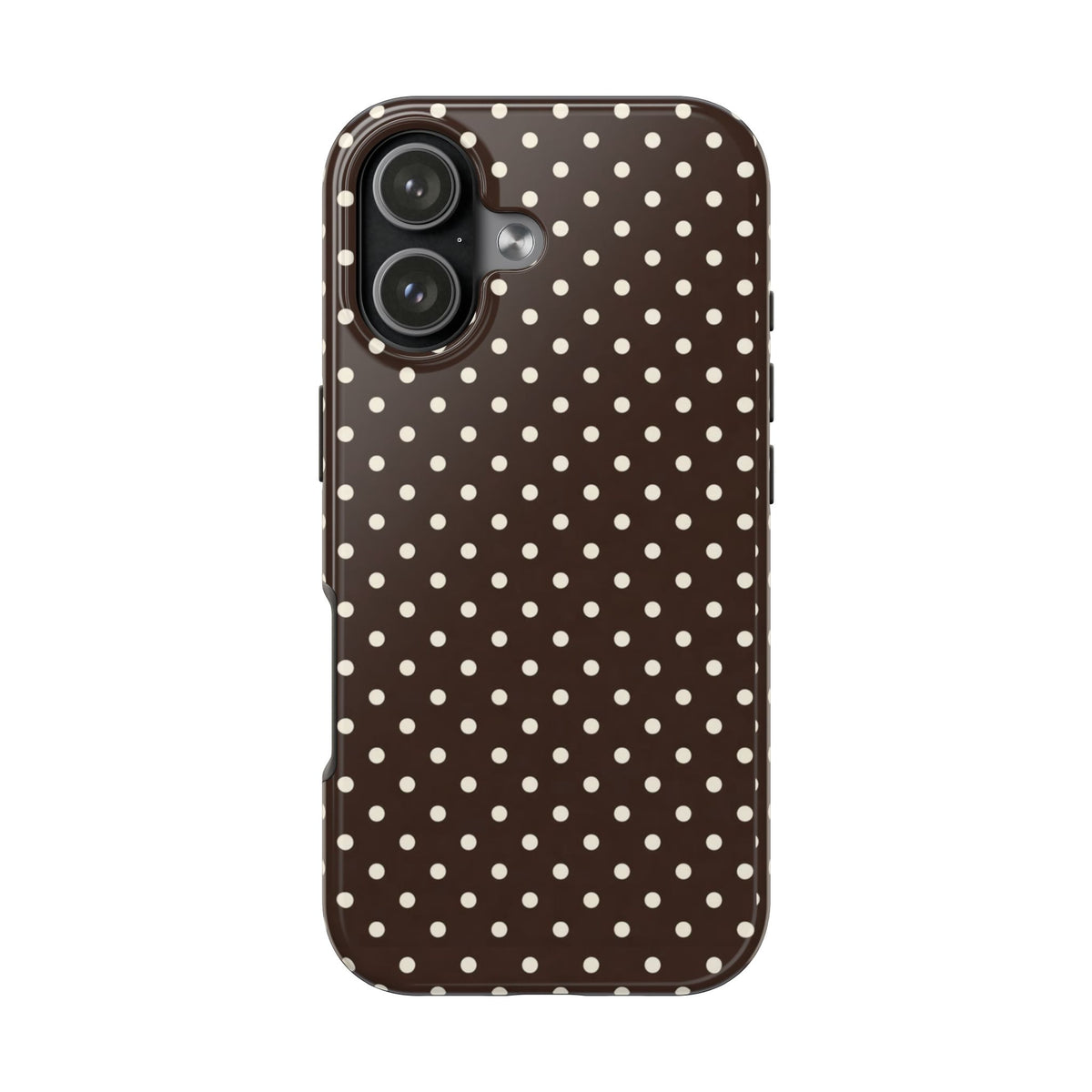 Brown Polka Dot - Phone Cases
