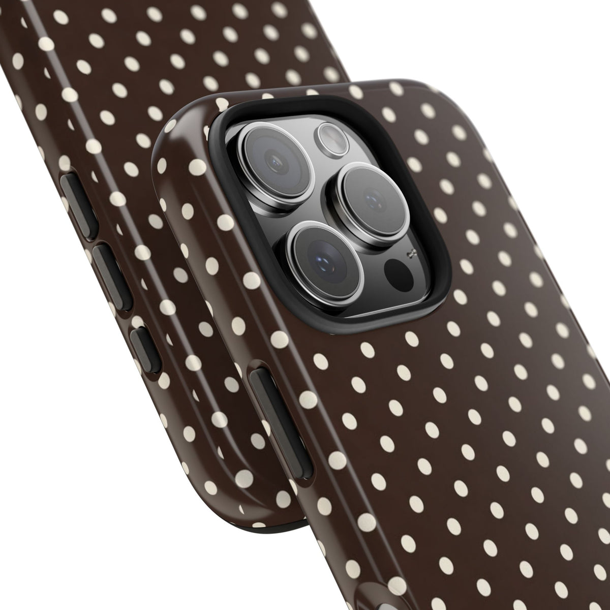 Brown Polka Dot - Phone Cases
