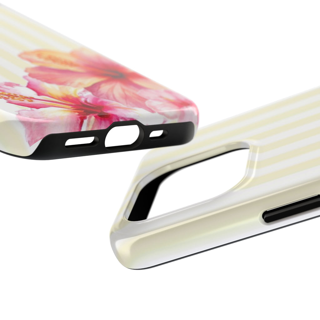 Yellow Stripe- Phone Case