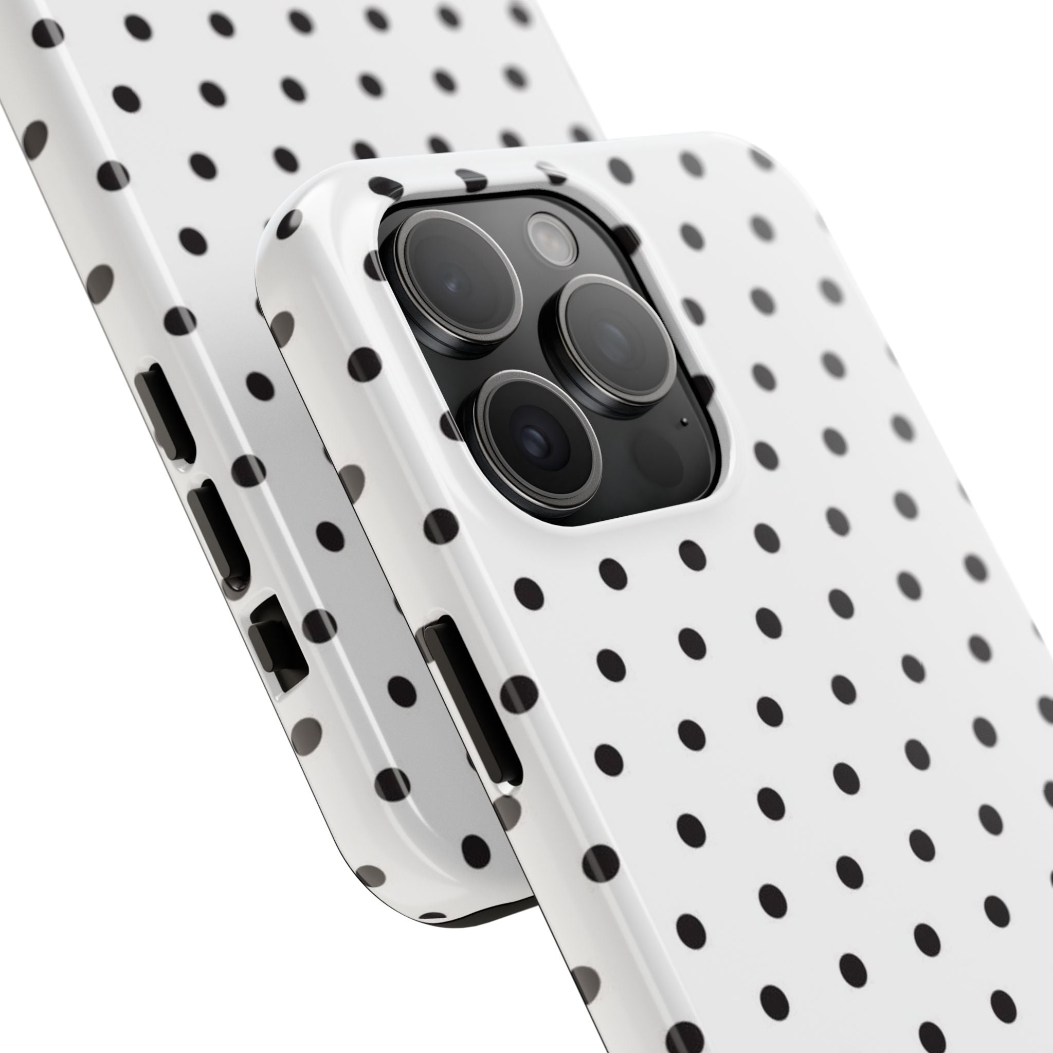 White Polka Dot Phone Case