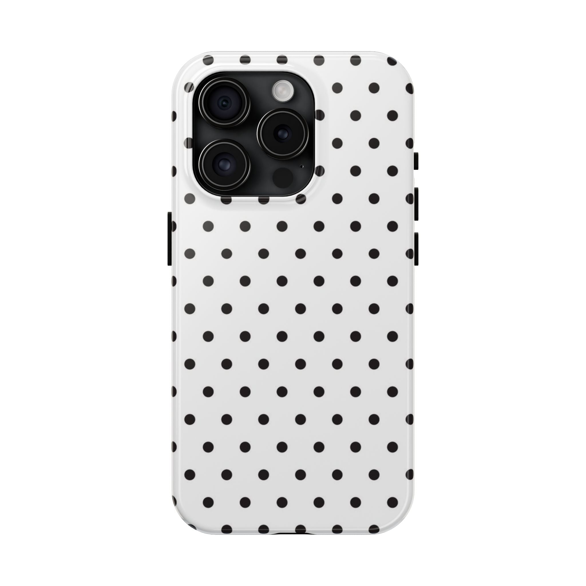 White Polka Dot Phone Case