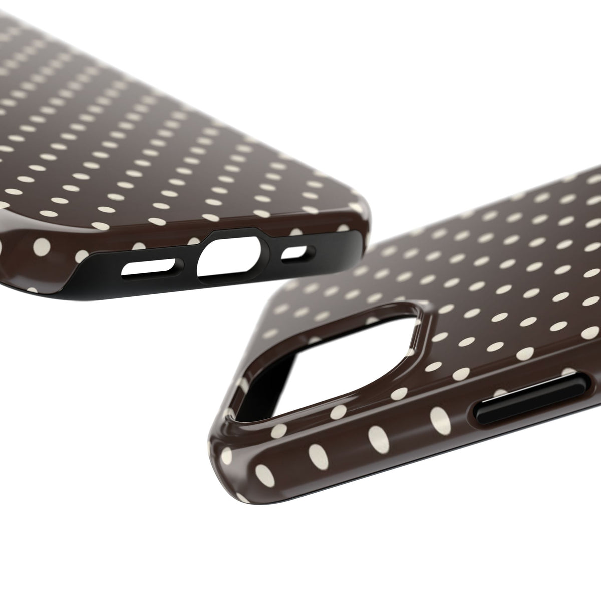 Brown Polka Dot - Phone Cases