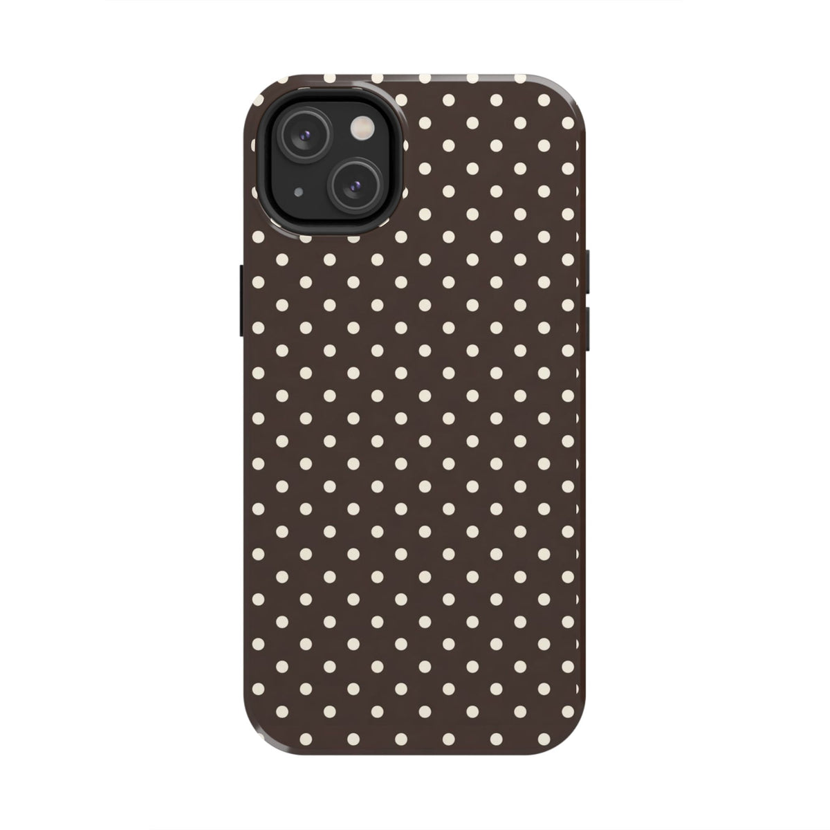 Brown Polka Dot - Phone Cases