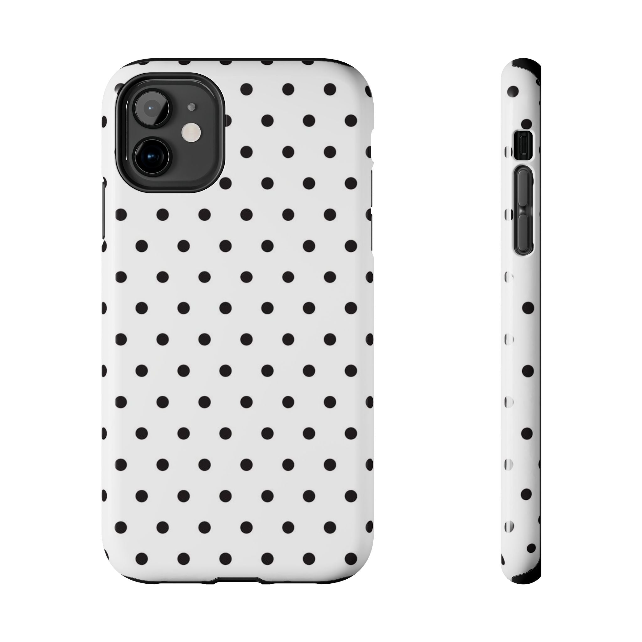 White Polka Dot Phone Case