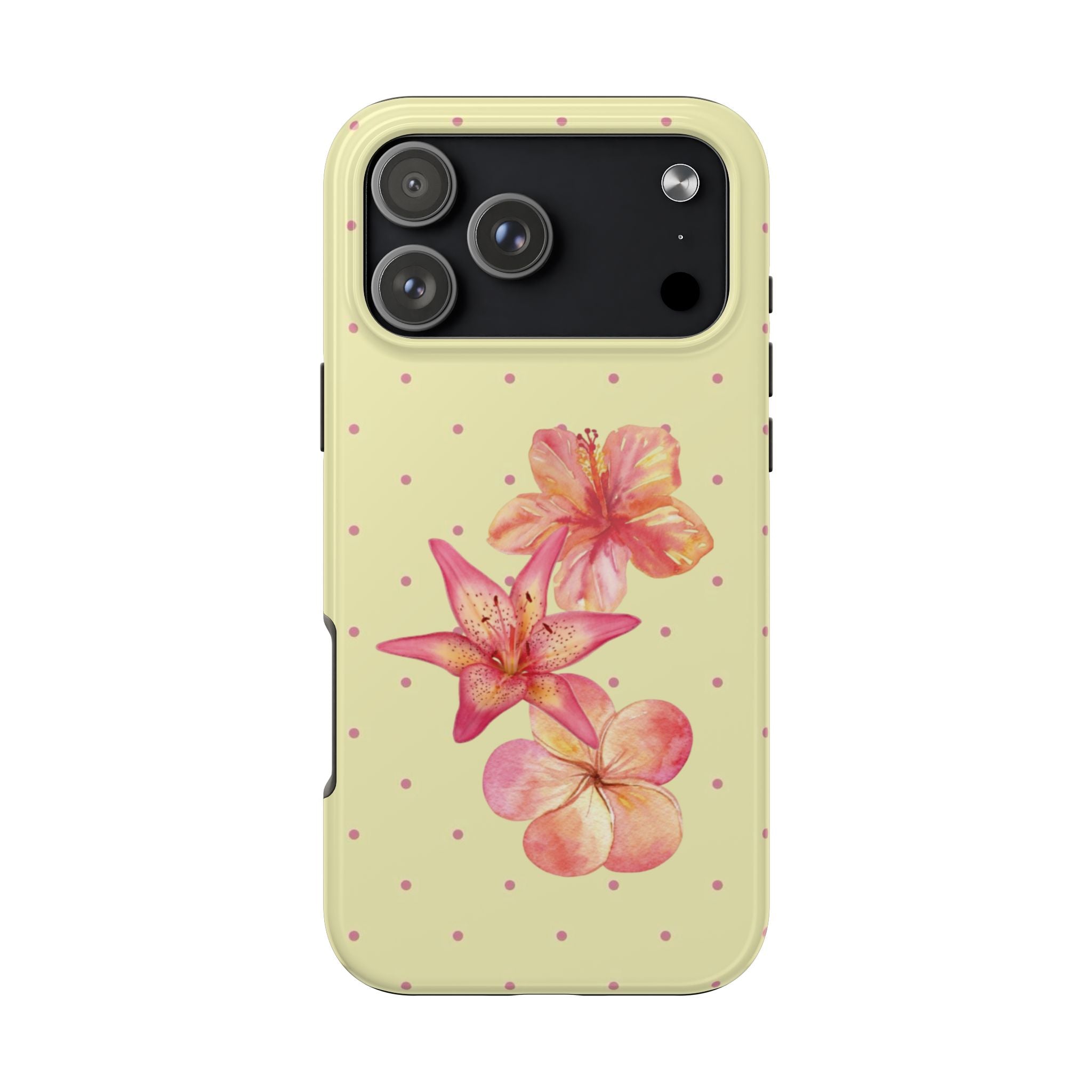 Yellow Polka Dot- Phone Case