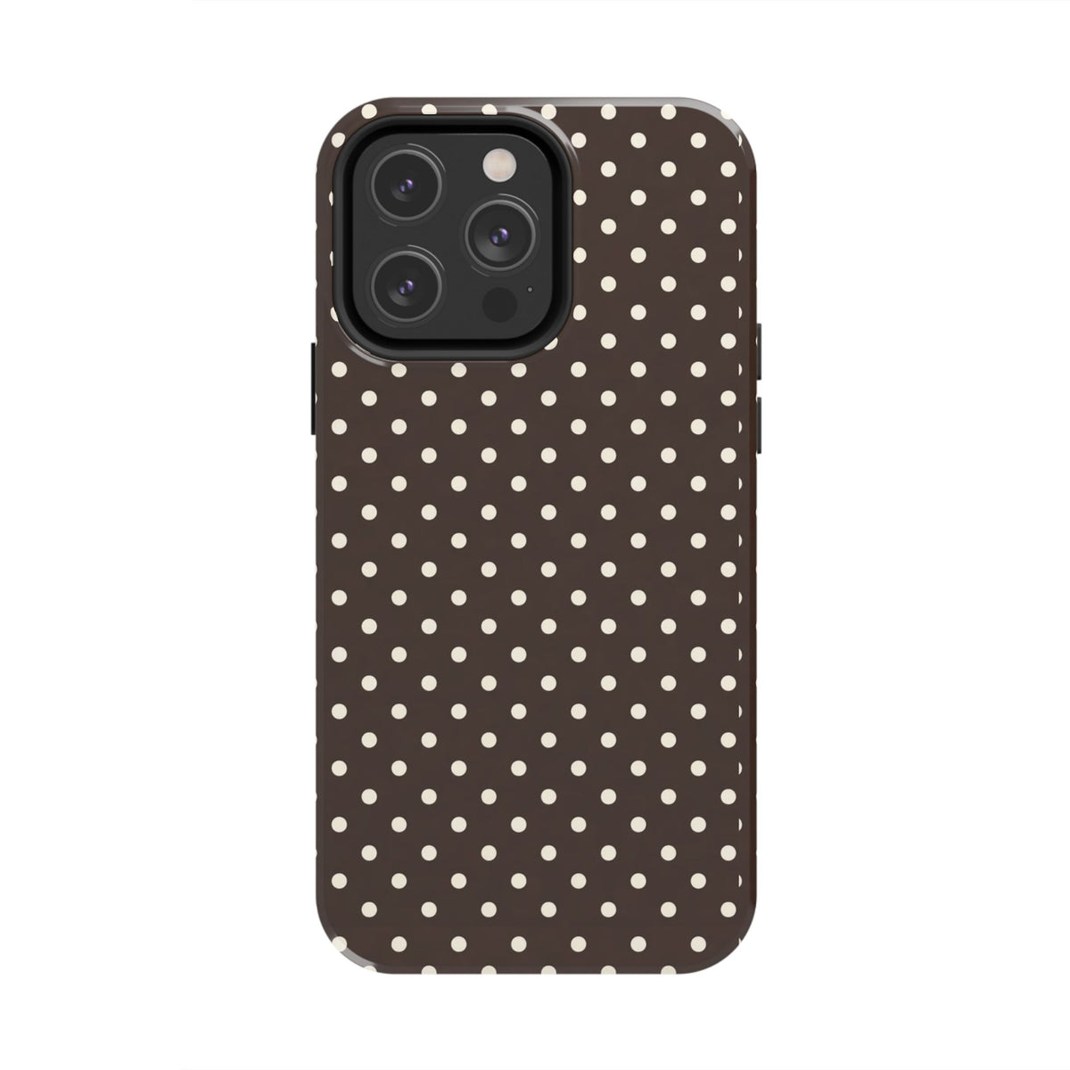 Brown Polka Dot - Phone Cases
