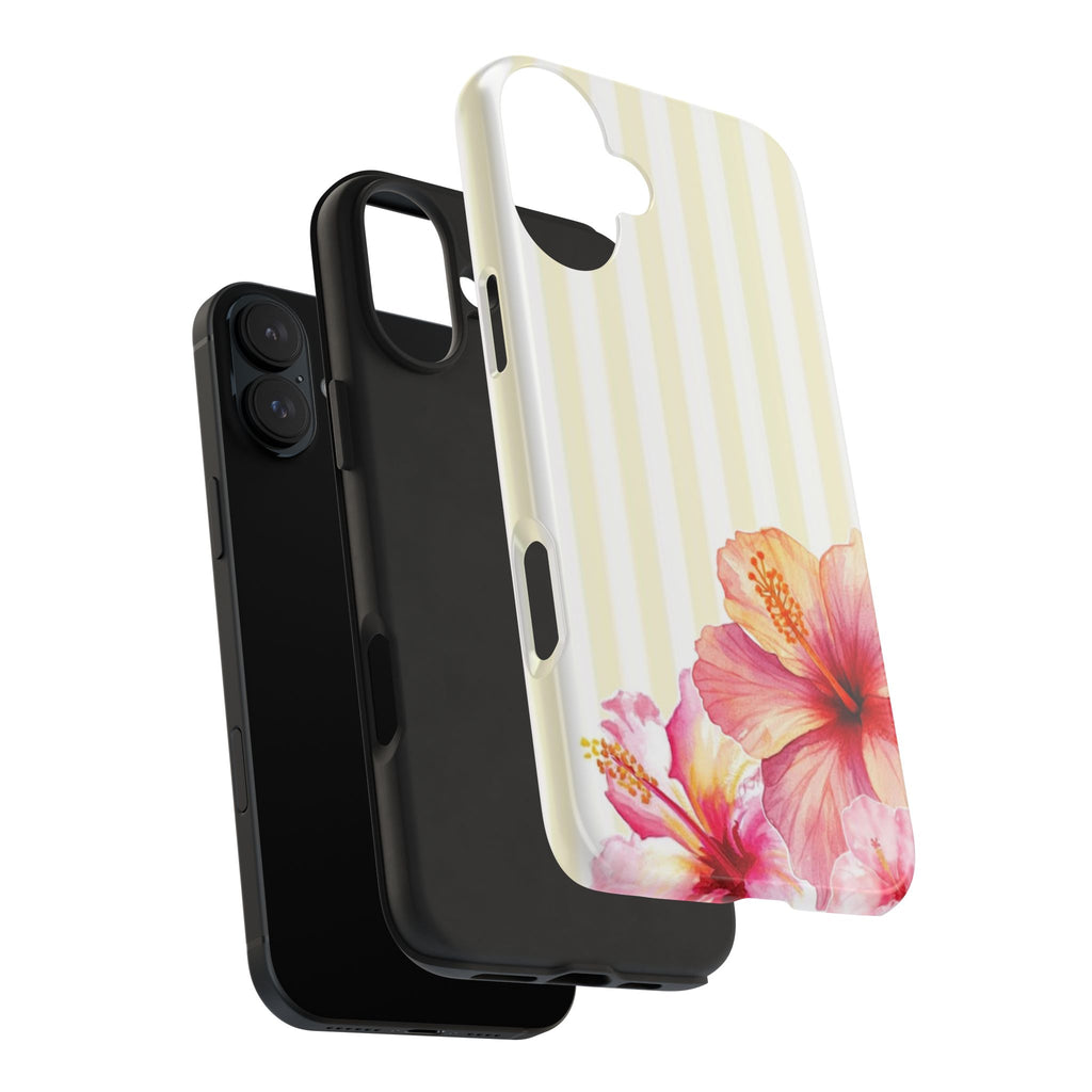 Yellow Stripe- Phone Case