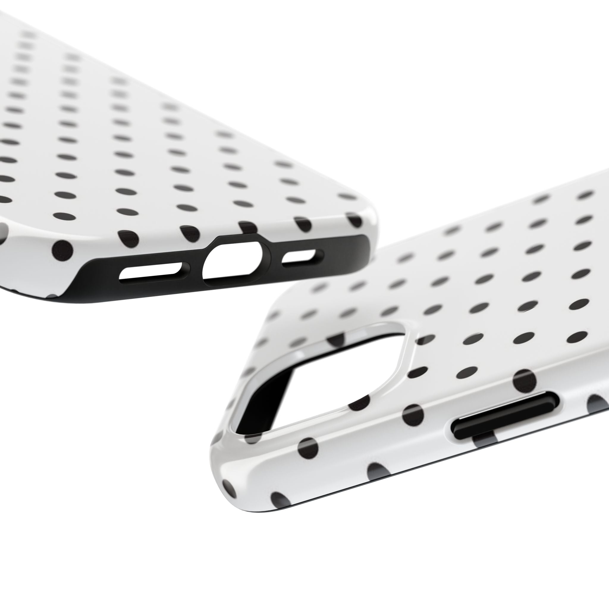 White Polka Dot Phone Case