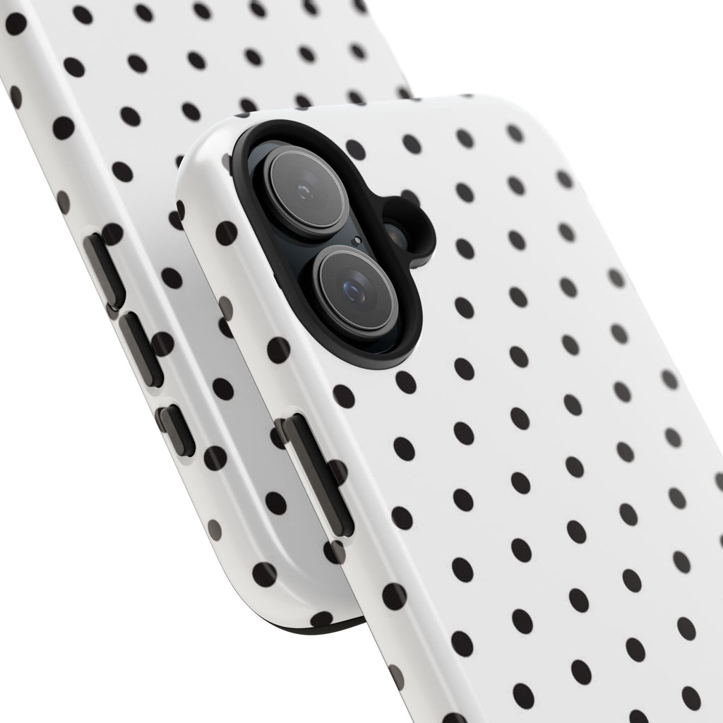 White Polka Dot Phone Case