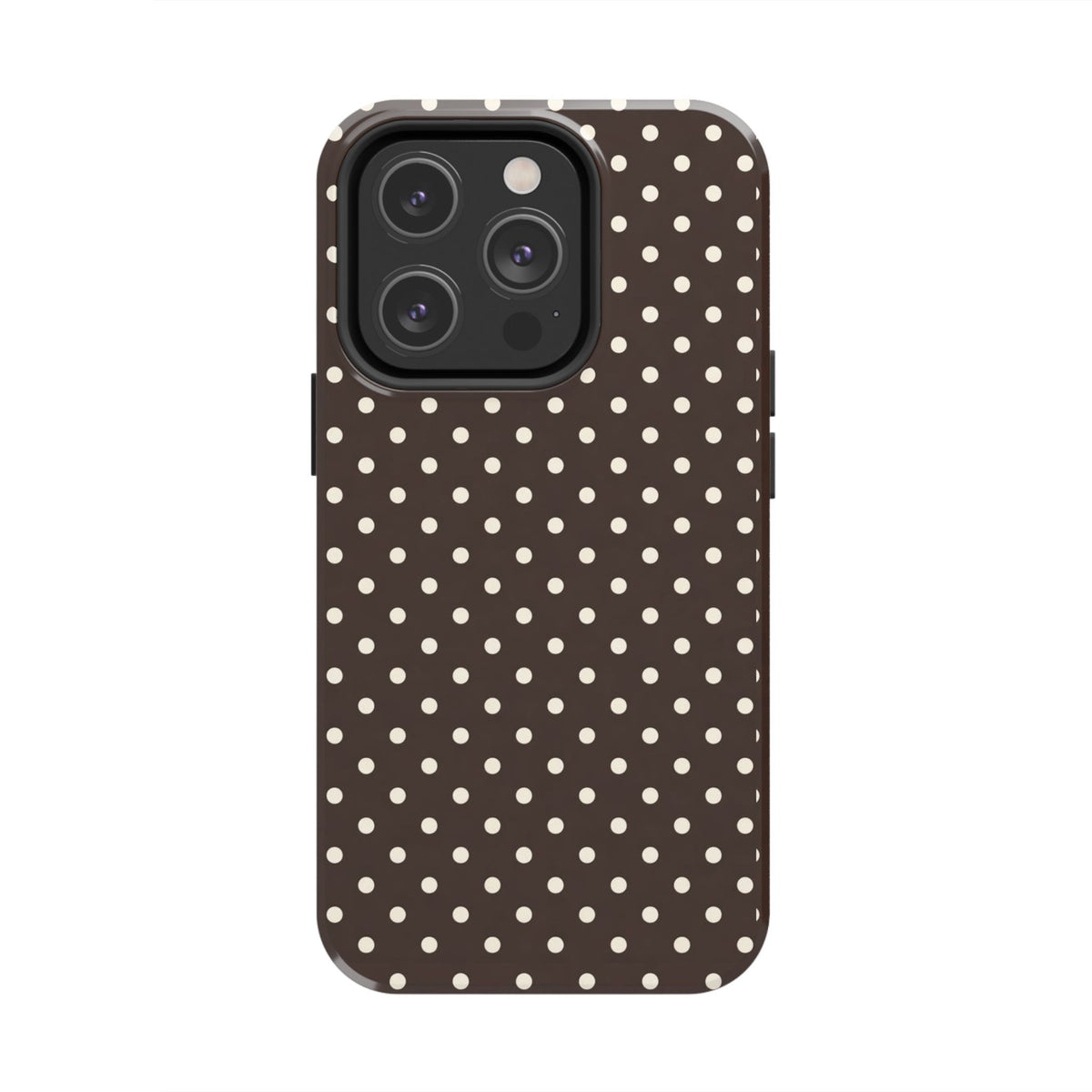 Brown Polka Dot - Phone Cases