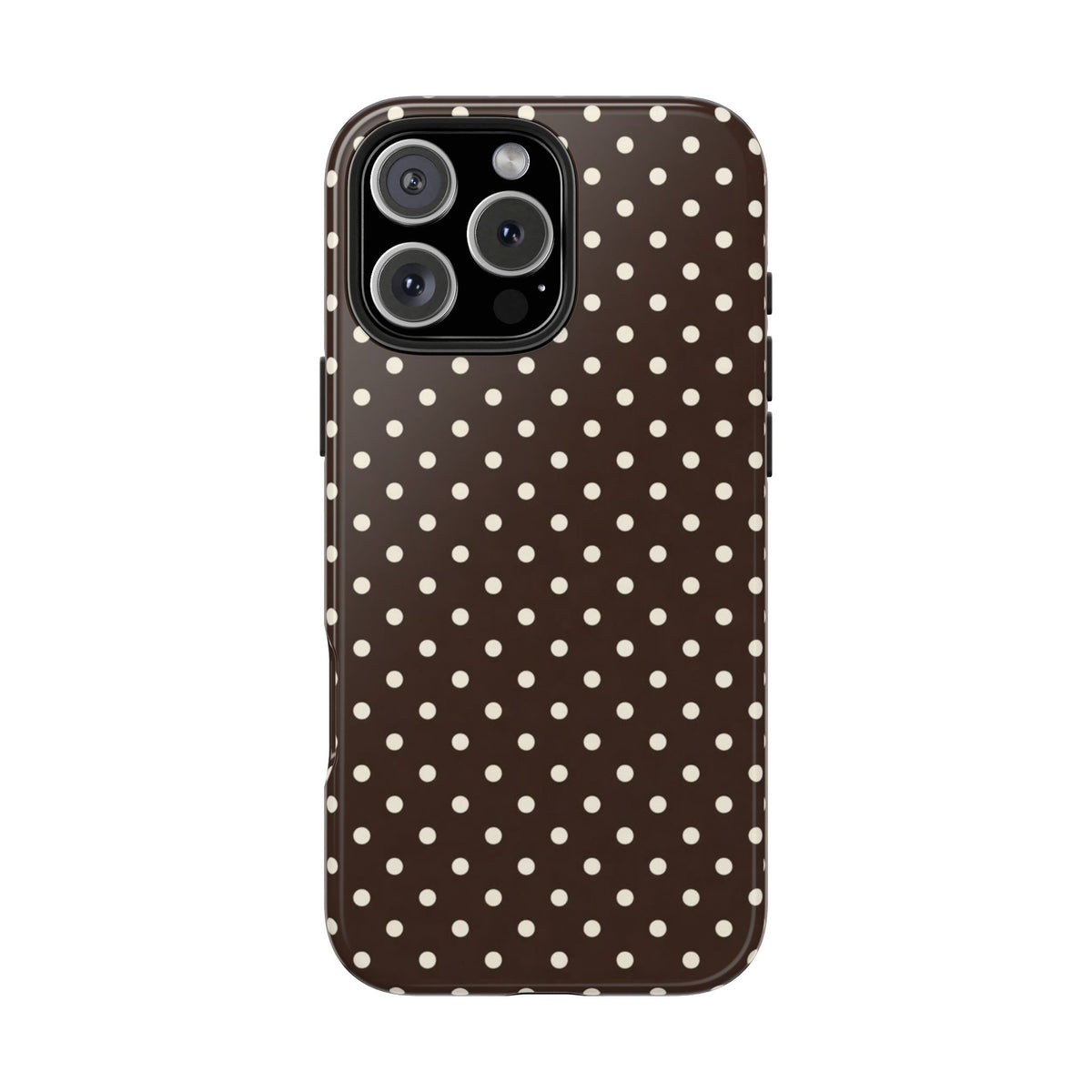 Brown Polka Dot - Phone Cases
