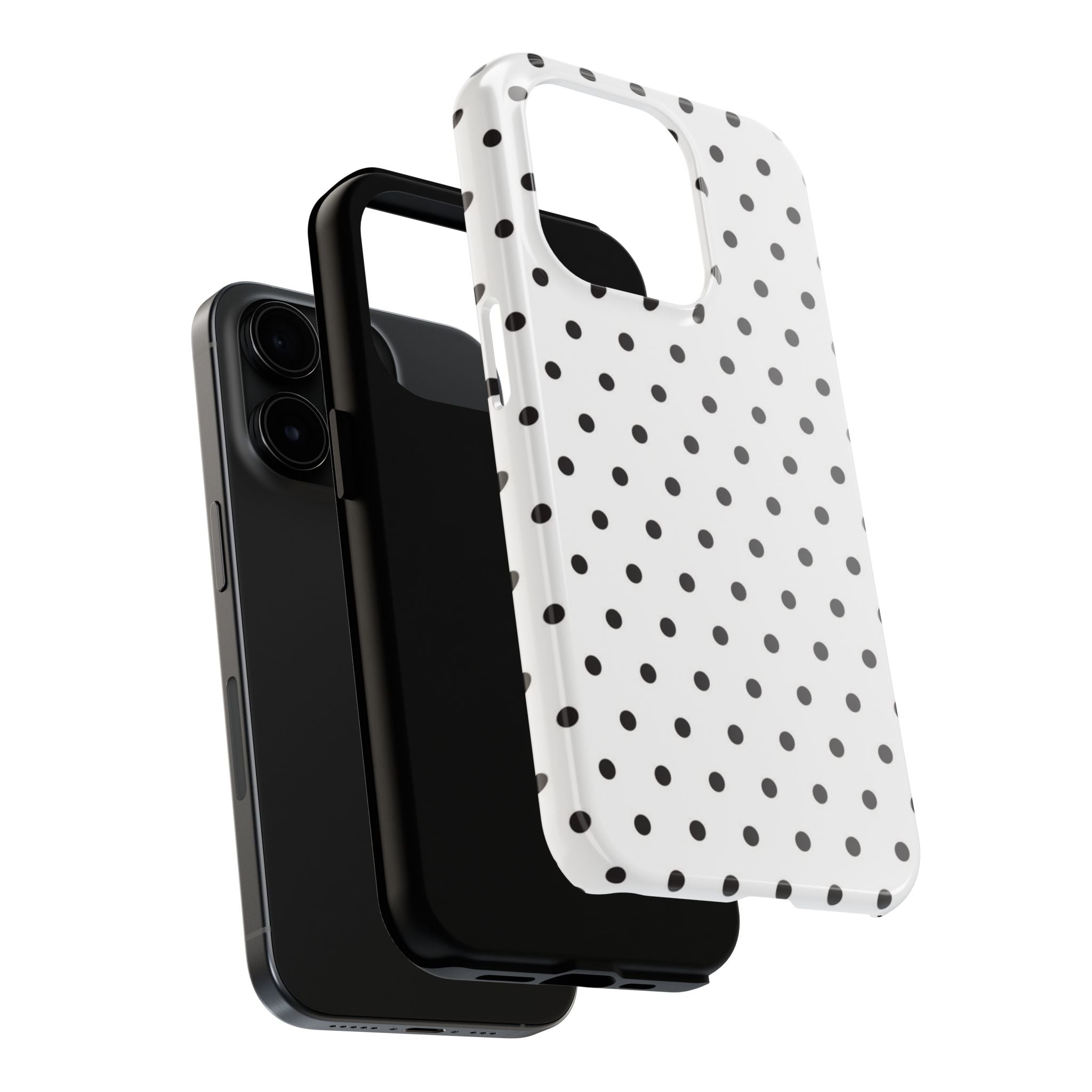White Polka Dot Phone Case