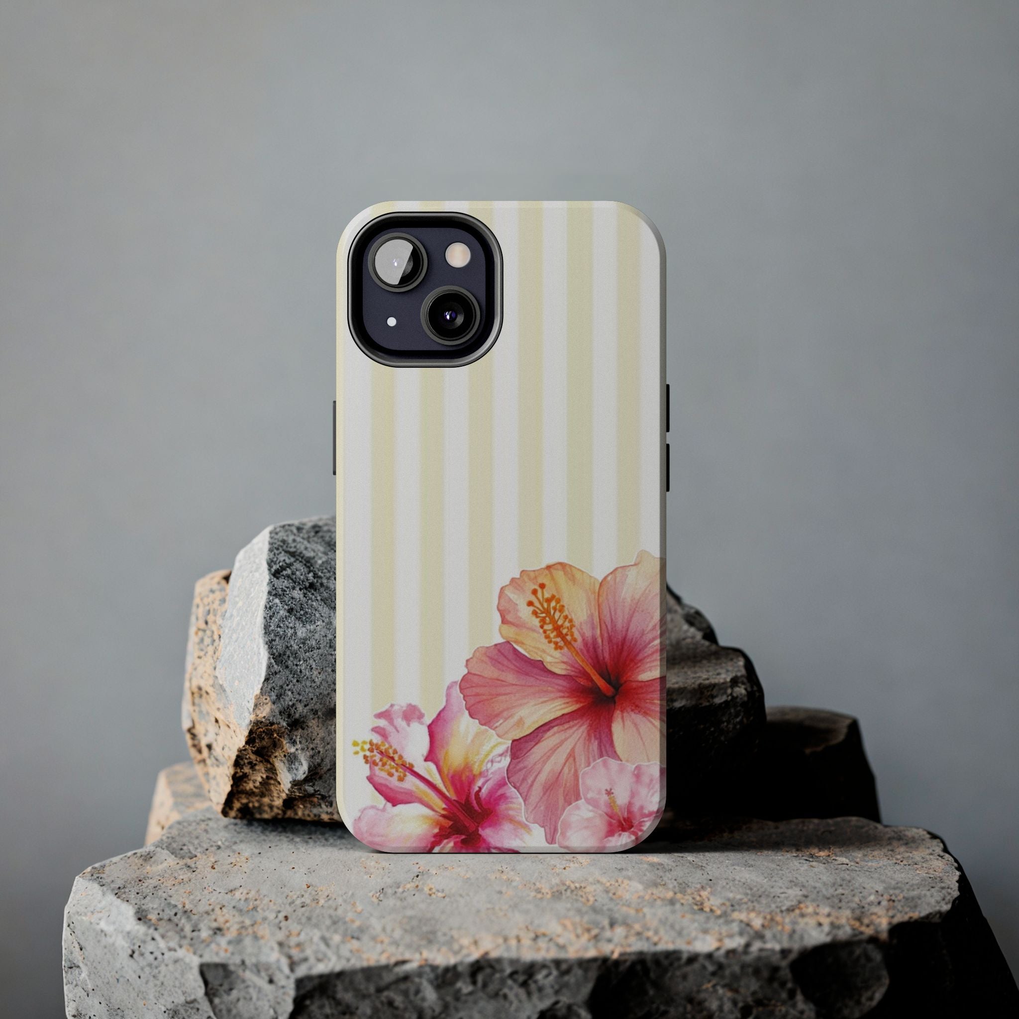 Yellow Stripe- Phone Case