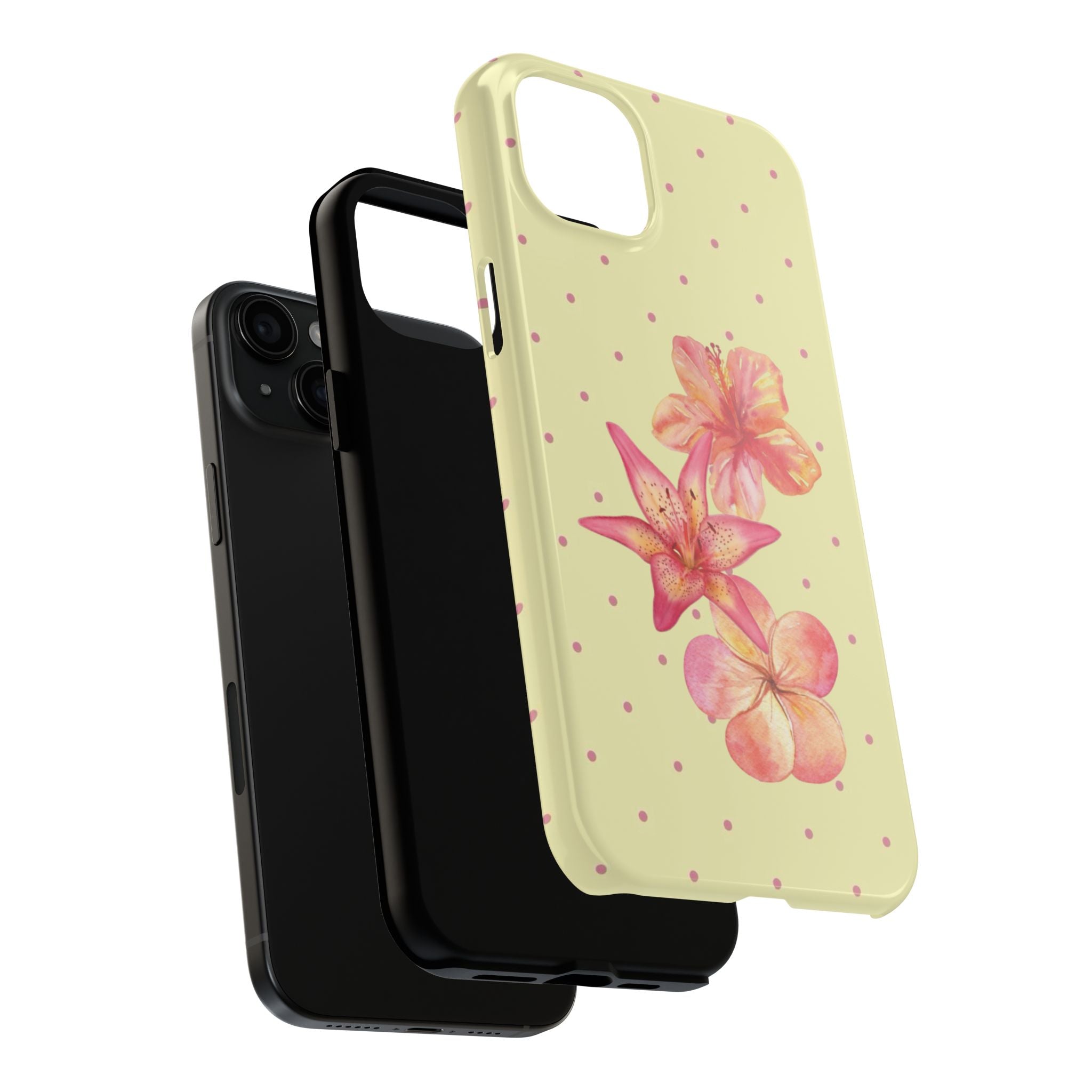 Yellow Polka Dot- Phone Case