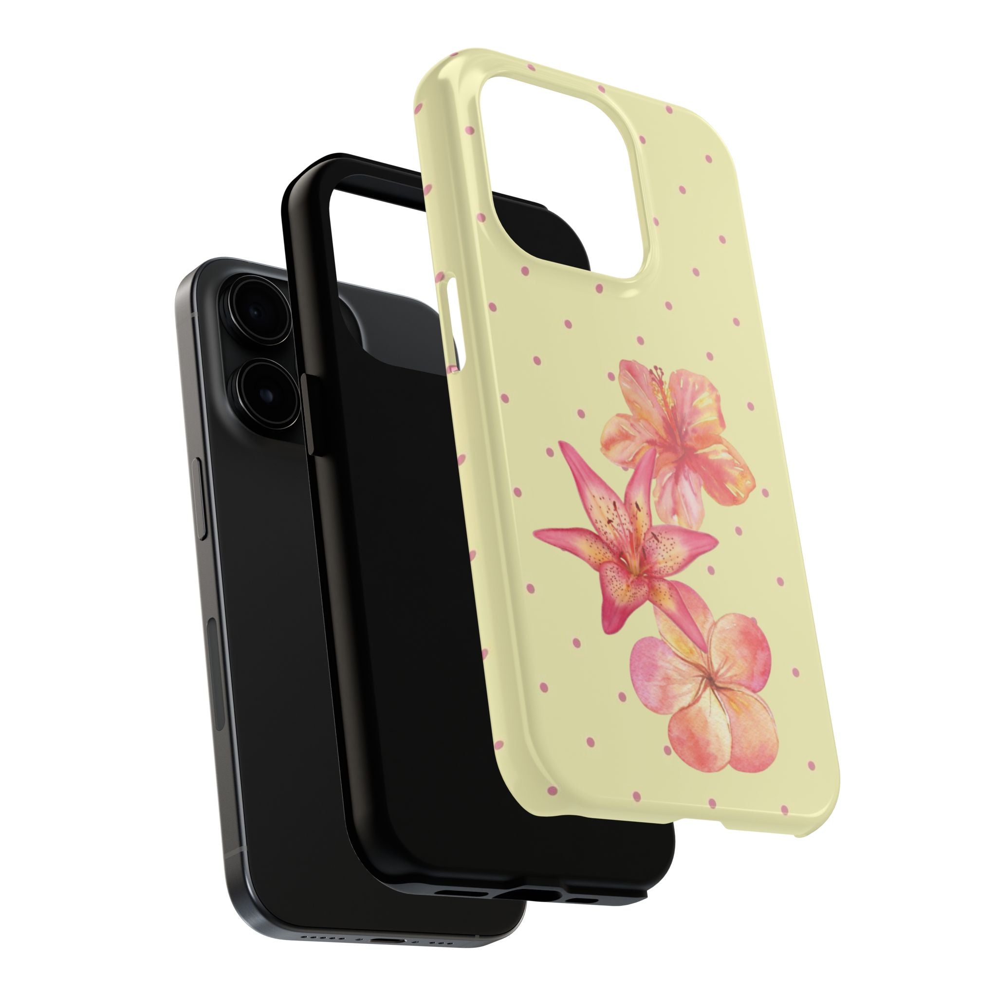 Yellow Polka Dot- Phone Case